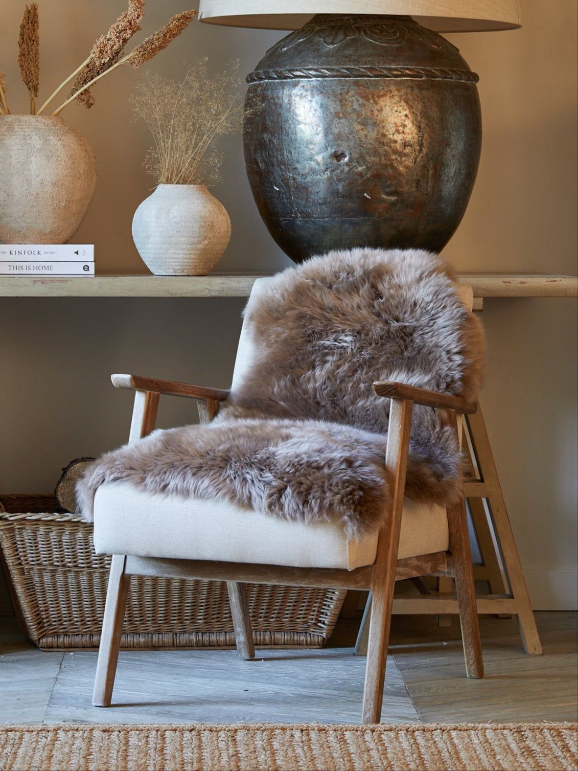 Sheepskin Rug - Taupe