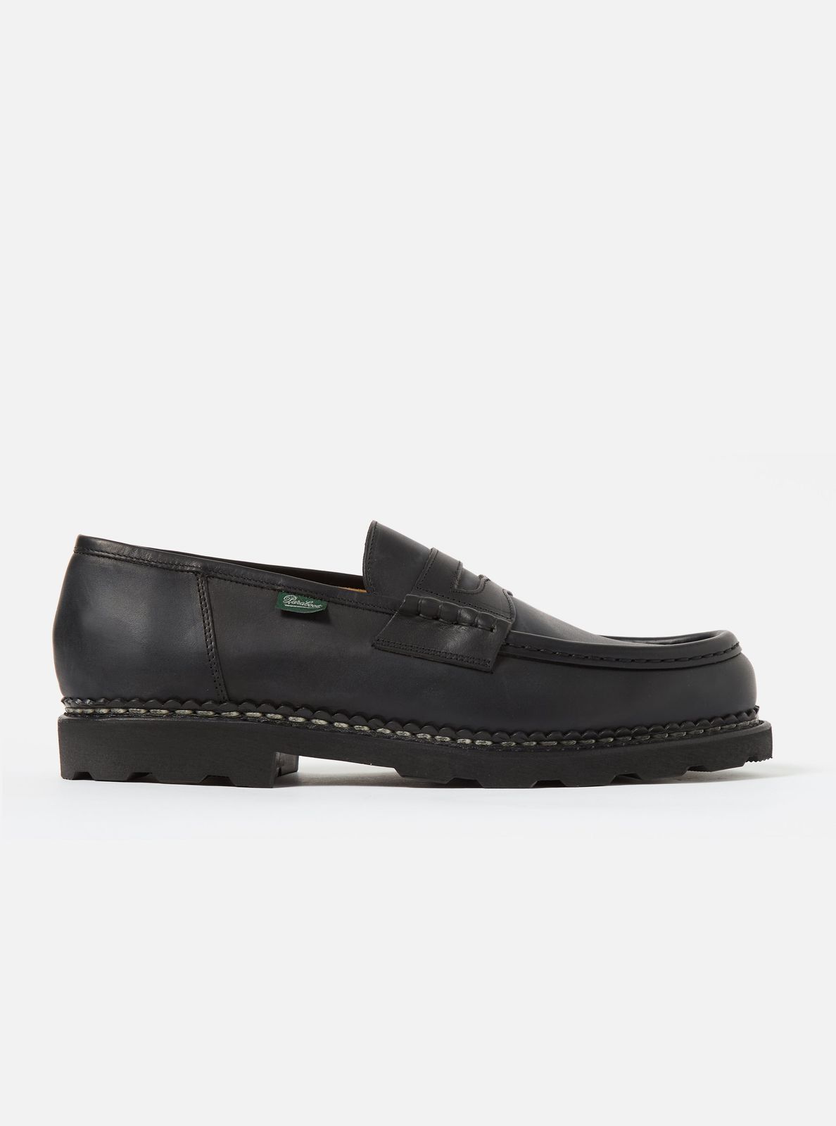 Paraboot Black Leather Reims Marche