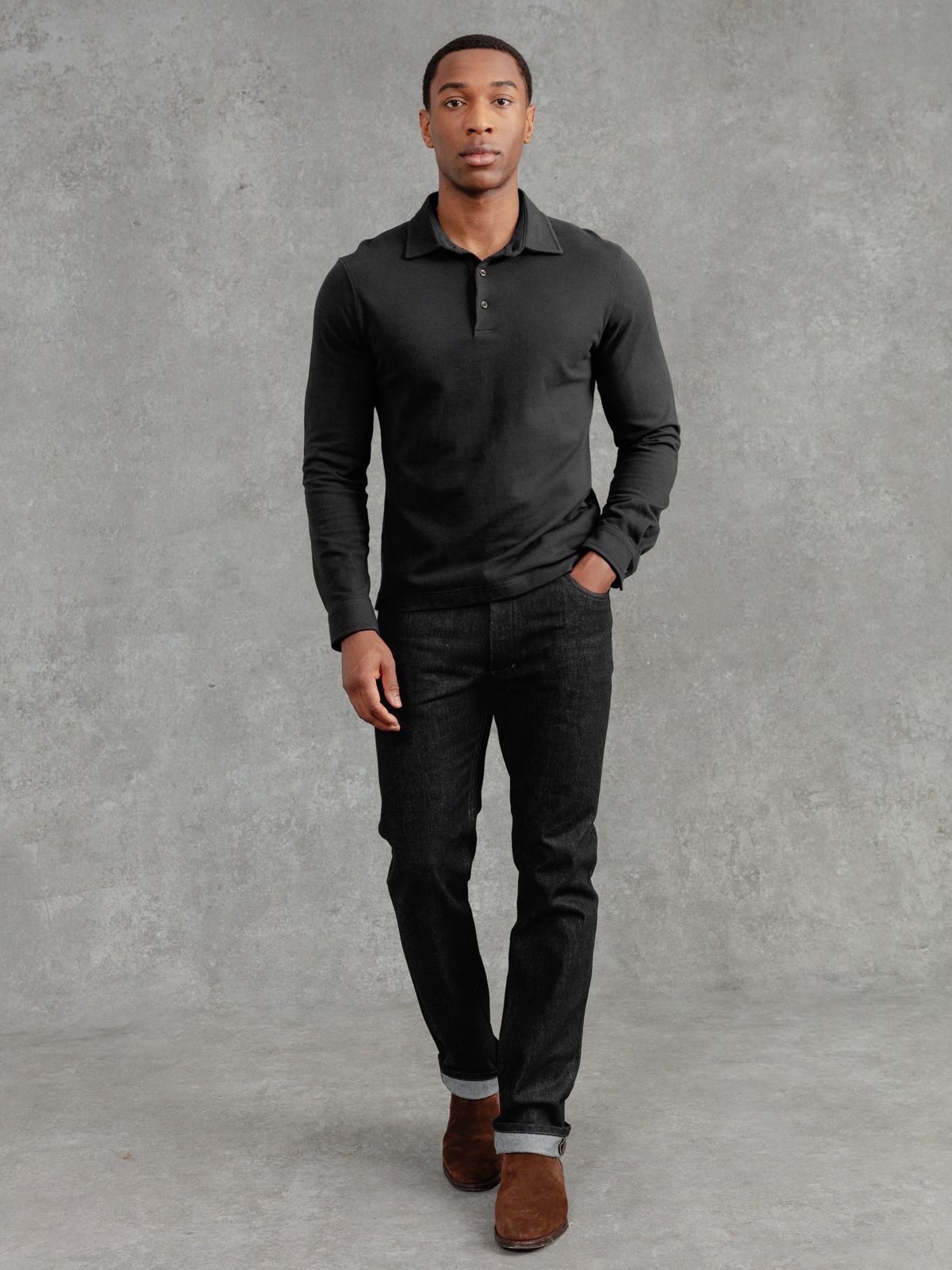 The LS Polo - Black
