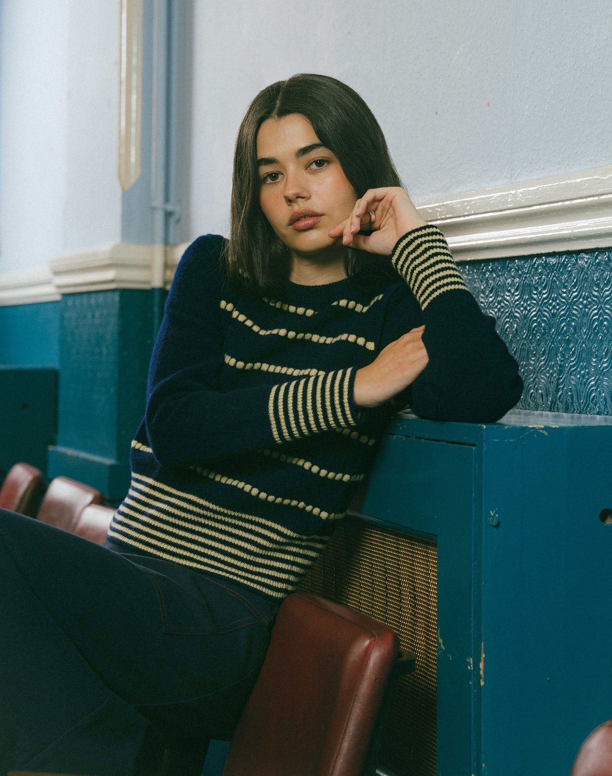 The  Broken Stripe Jumper