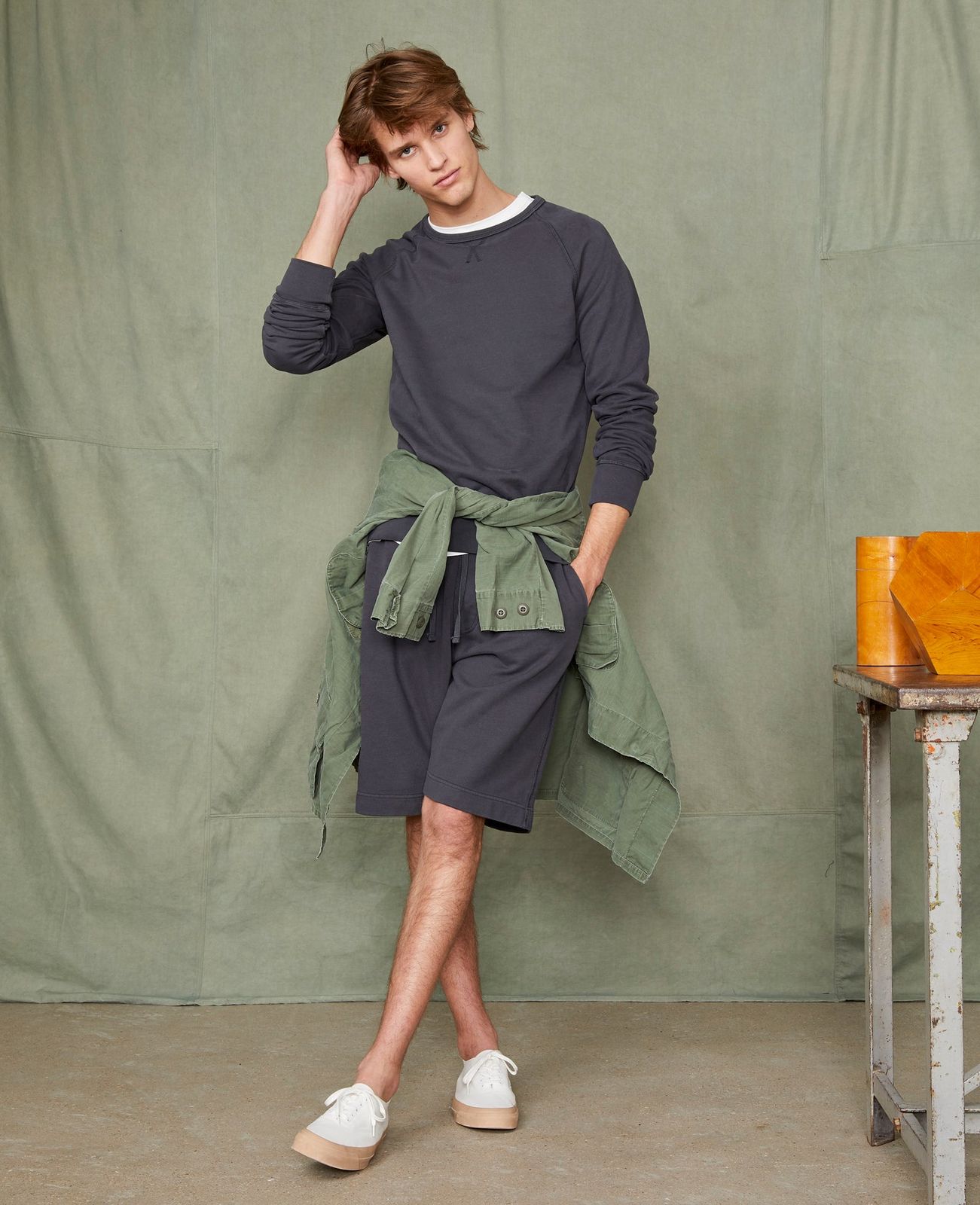 Sweatshirt col rond