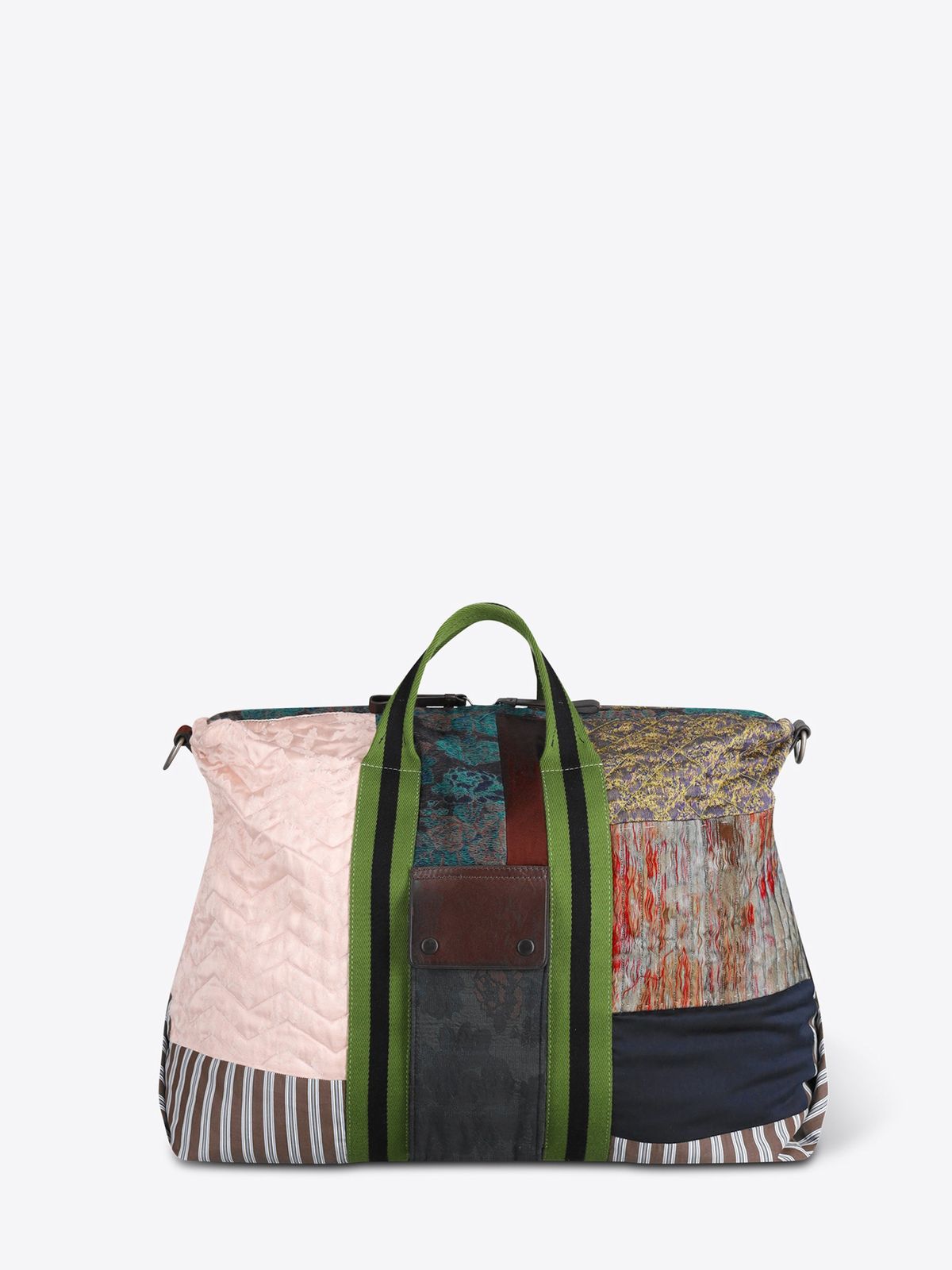 Large embroidered tote bag