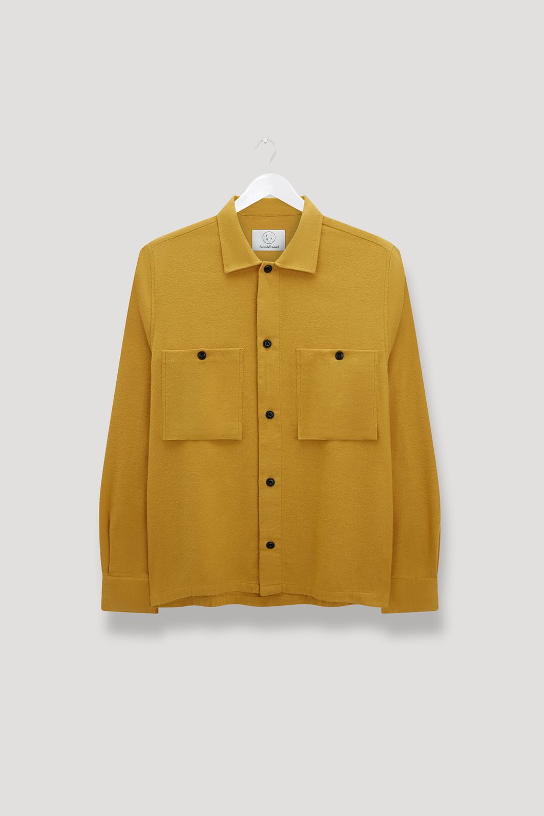 Archive Brushed Form Overshirt