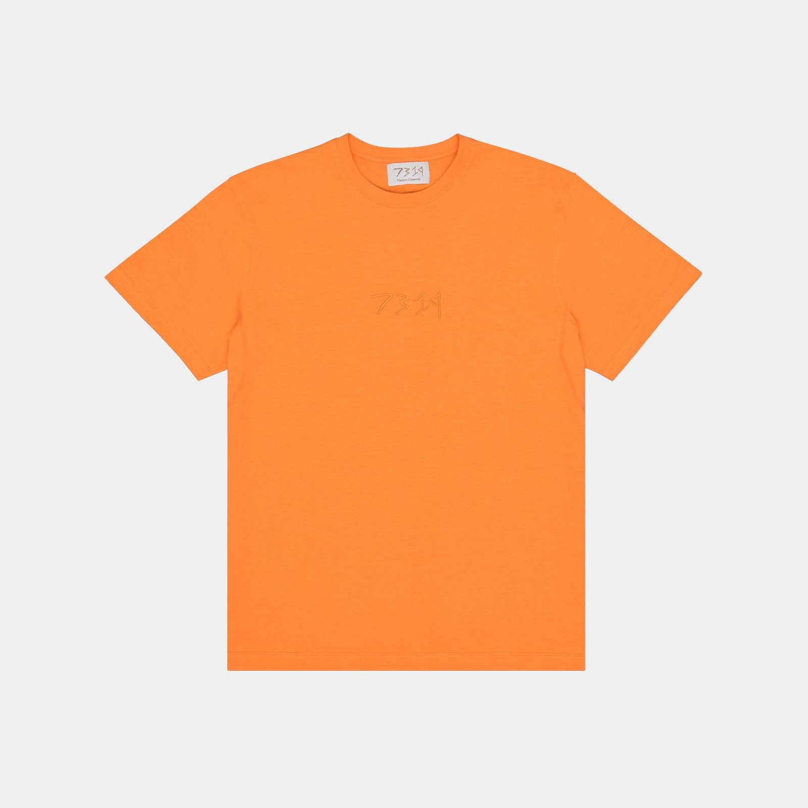 Hemp and Organic Cotton T-Shirt | Saffron/Orange