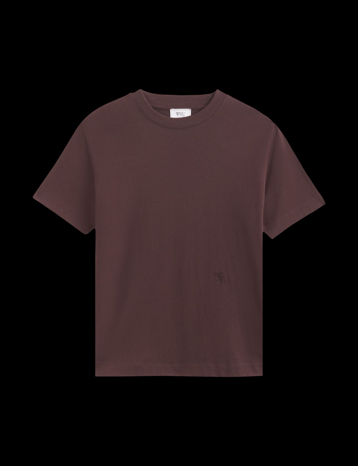 Soho T-shirt: Cotton Jersey, Chocolate