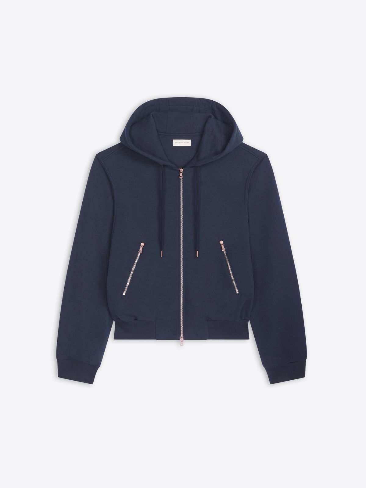 Loose zipped hoodie