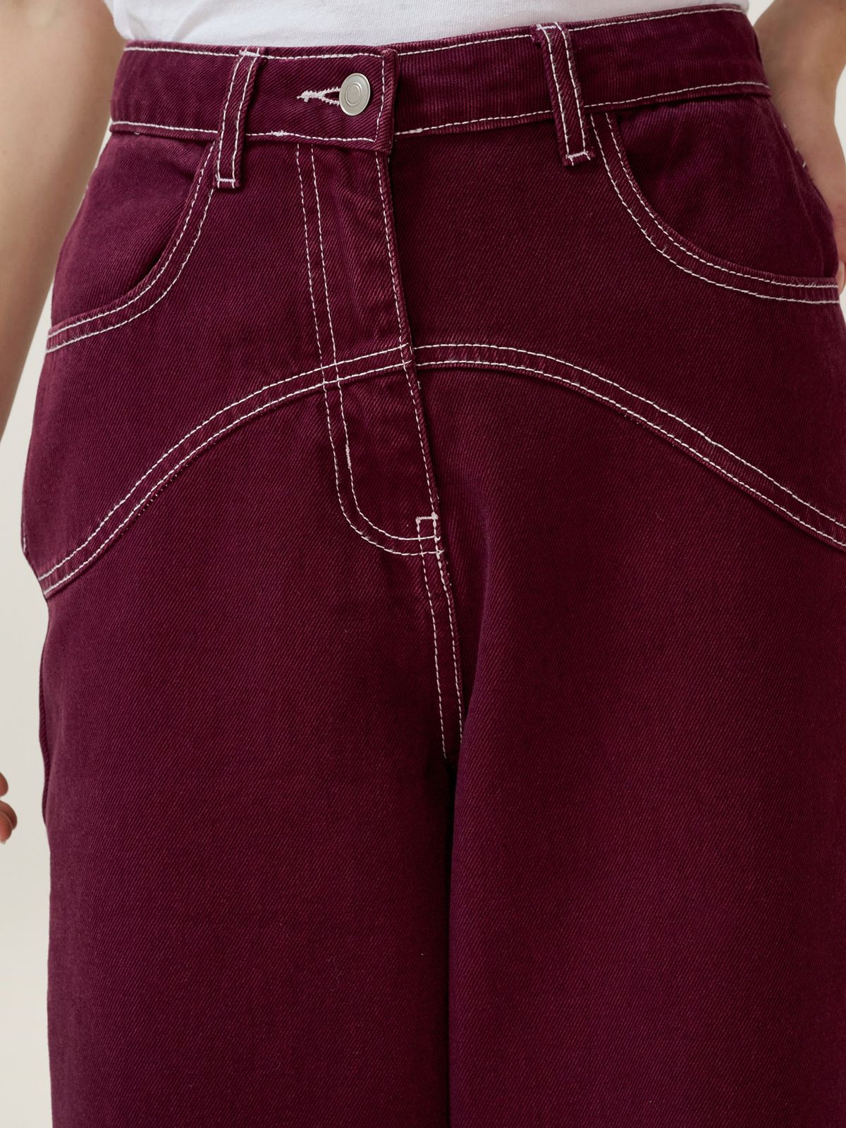 Zola Jean In Burgundy