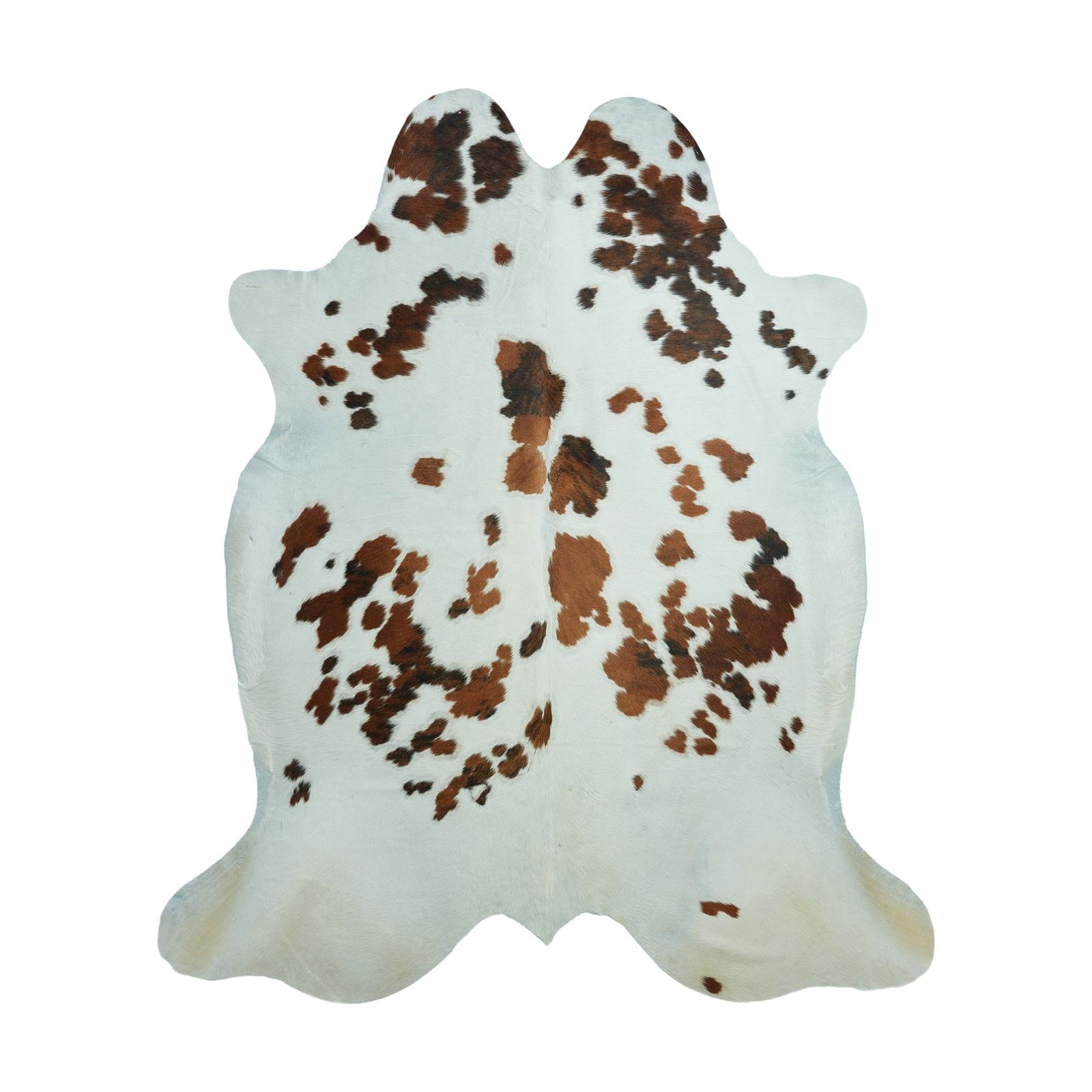 Cowhide Rug - Brown & White (250cm x 220cm)