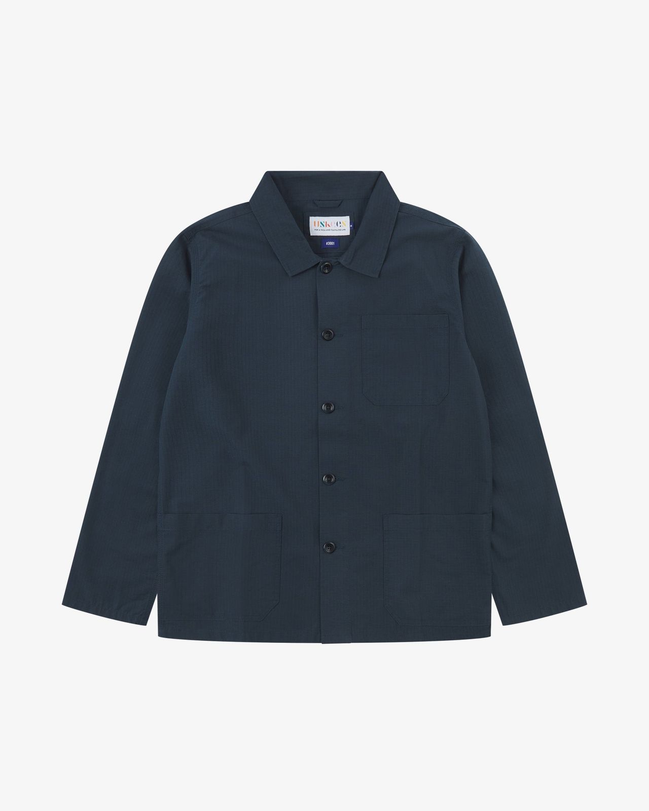 3001 Ripstop Overshirt - blueberry