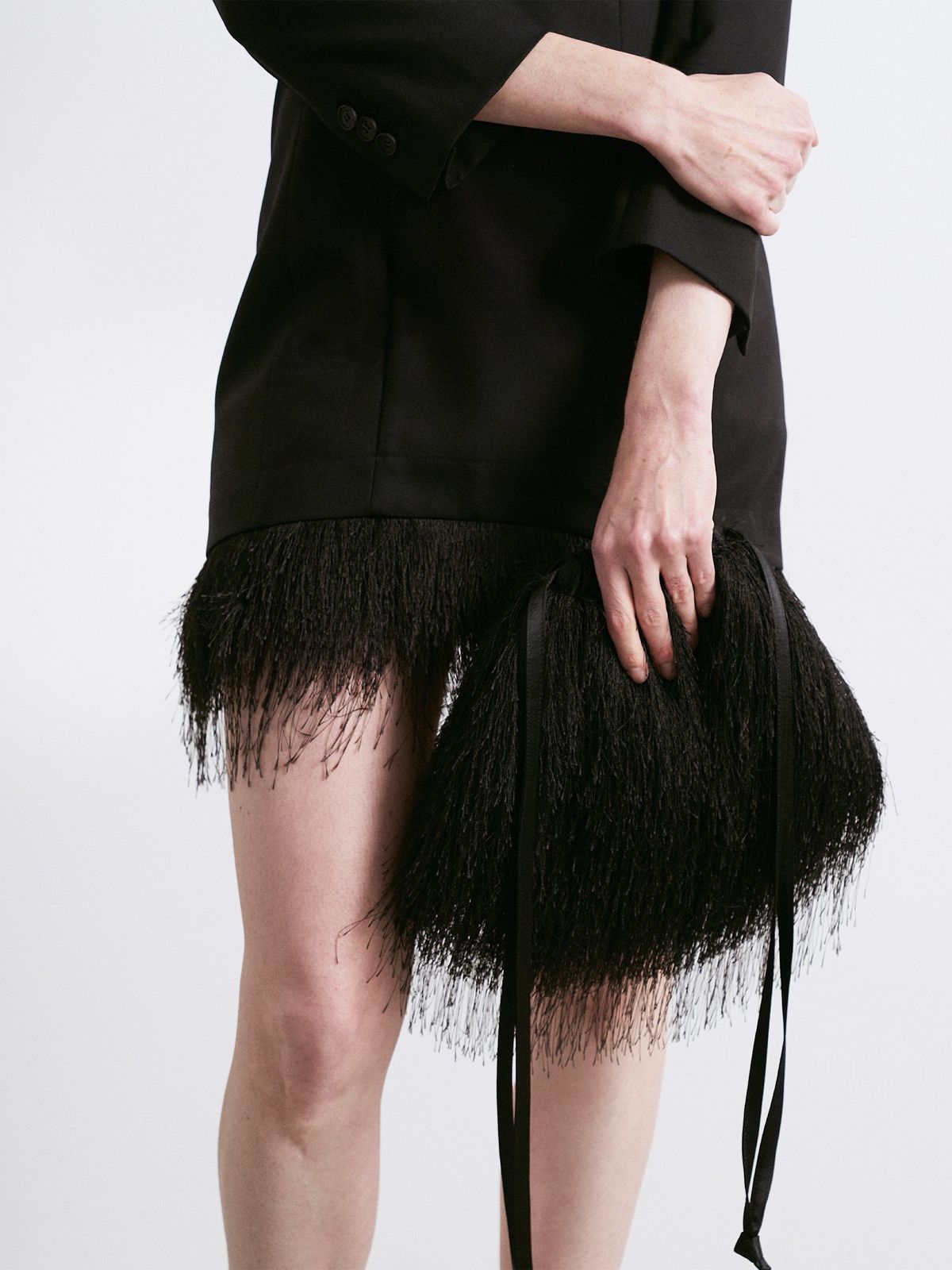 Evie Small Fringe Bag