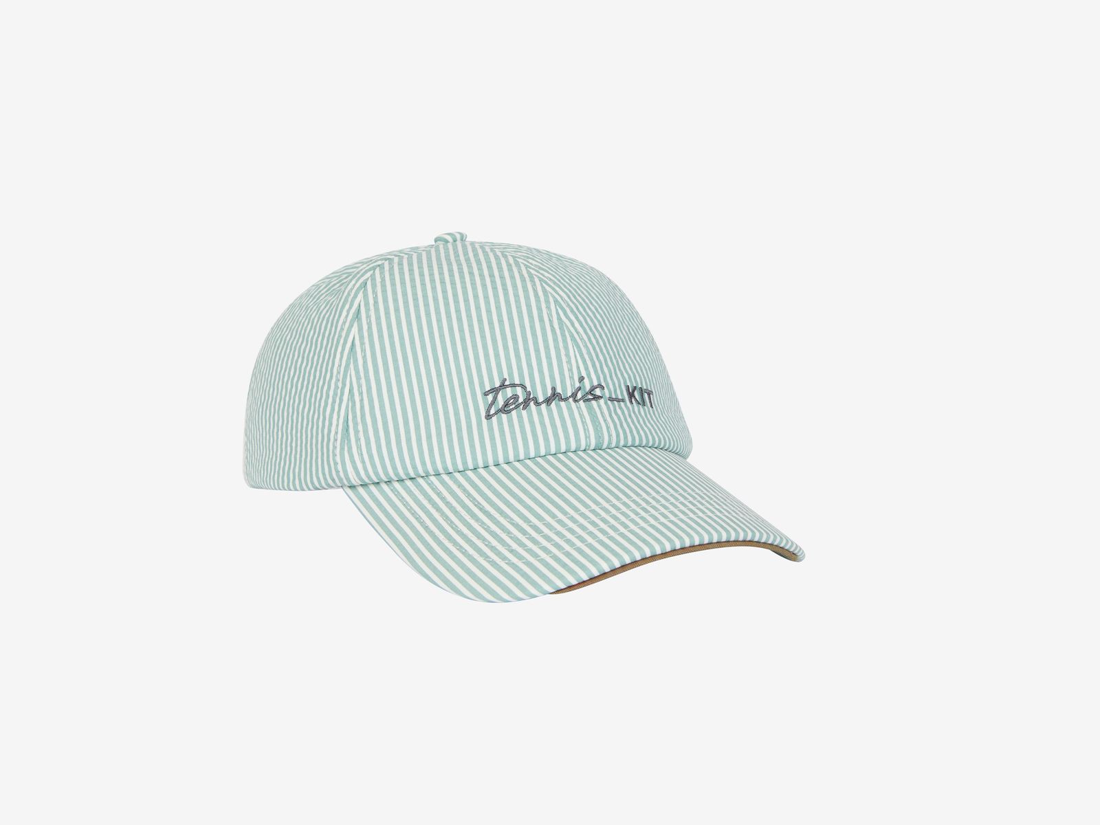 Tennis Seersucker Cap
