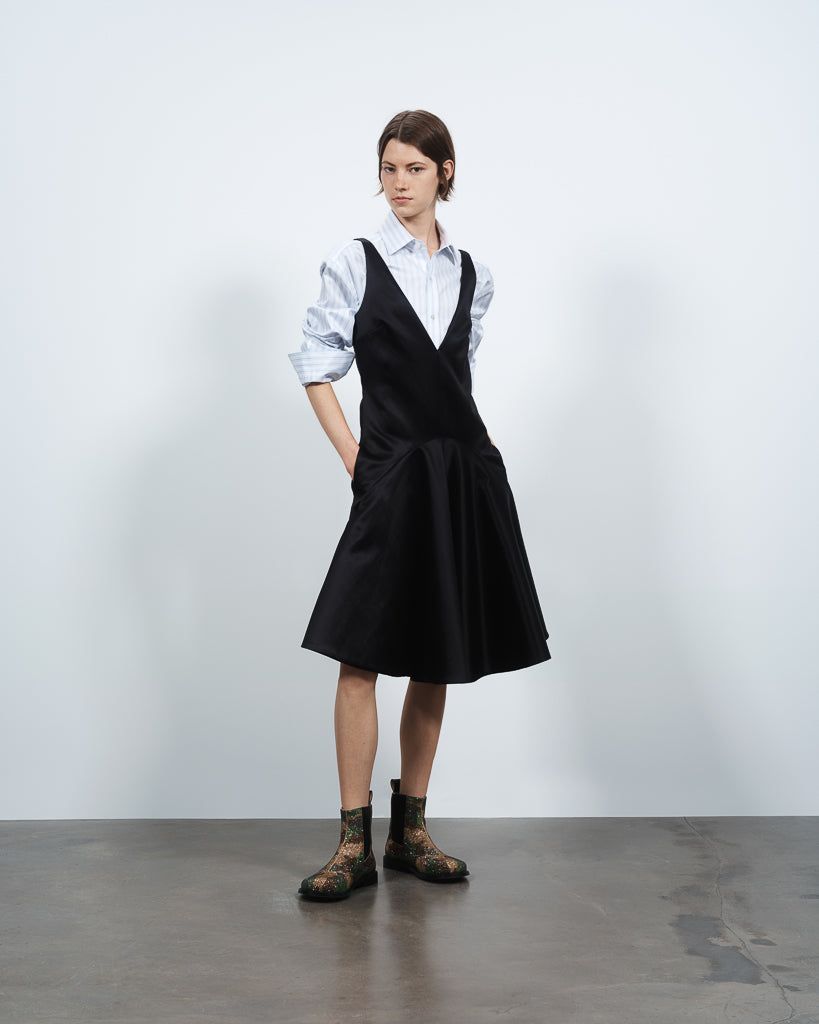 CL_DRAPED SKIRT DRESS - SATSUMA_DR0526PG1941
