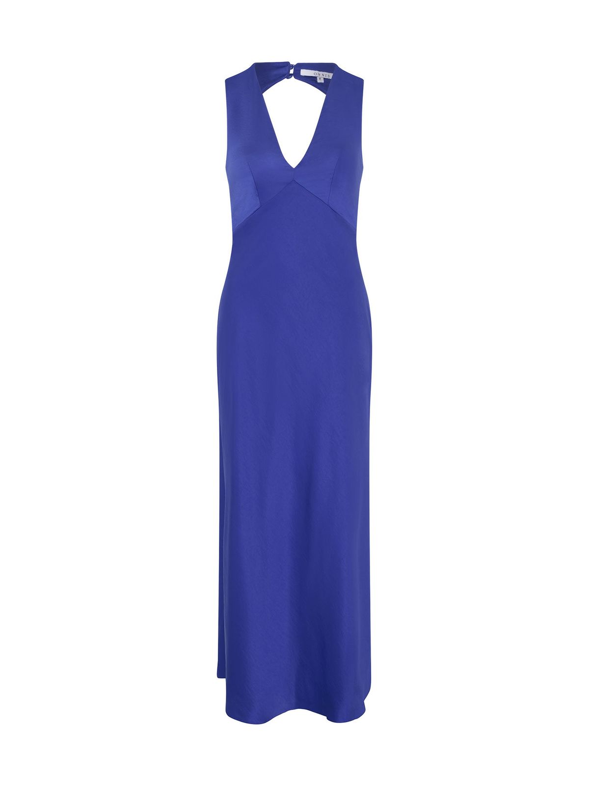 Nova Tie Back Dress In Cobalt