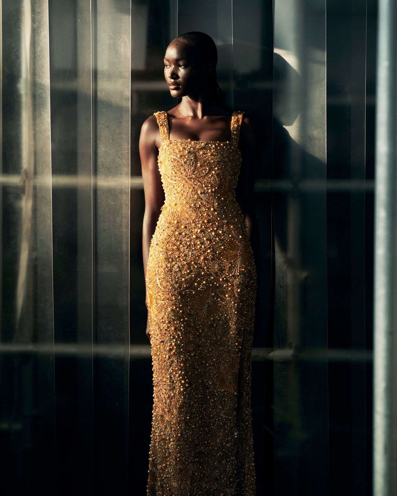 Kalini Dress - Gold