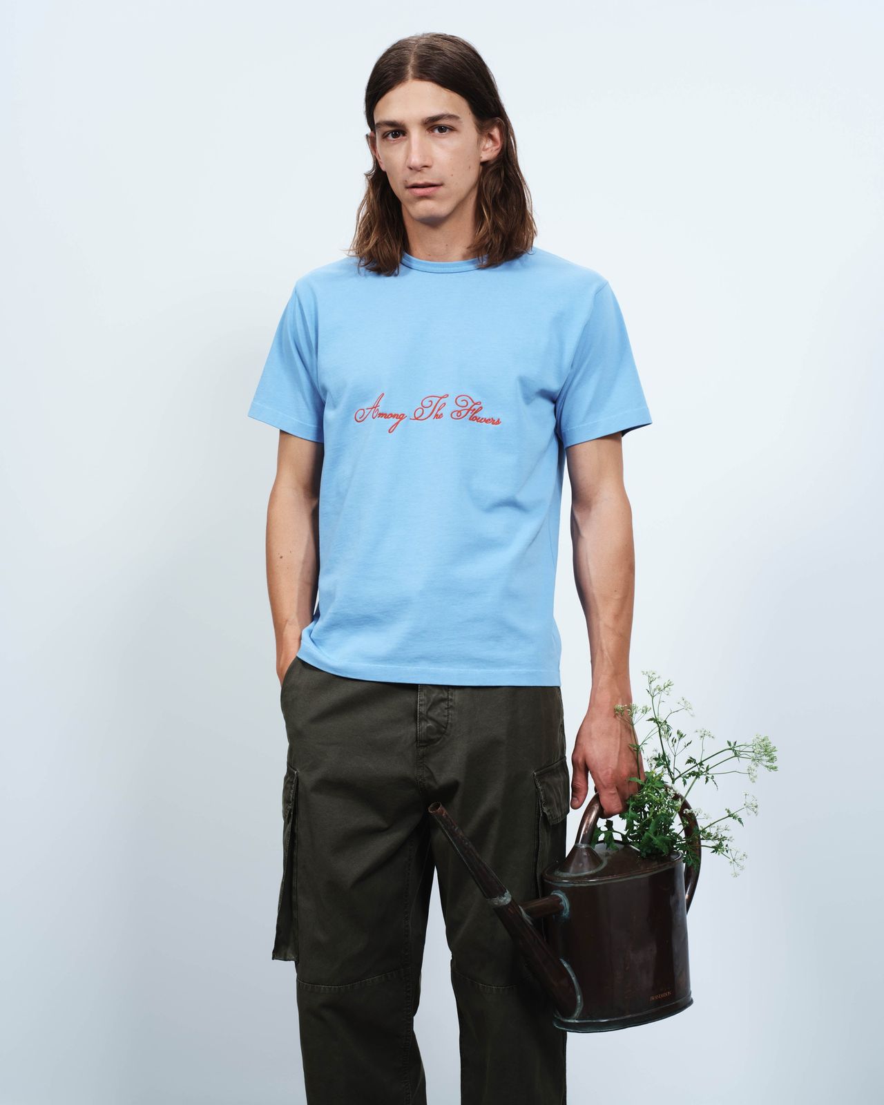 CL_AMONG THE FLOWERS T-SHIRT - PALE BLUE_JT0328PG1937