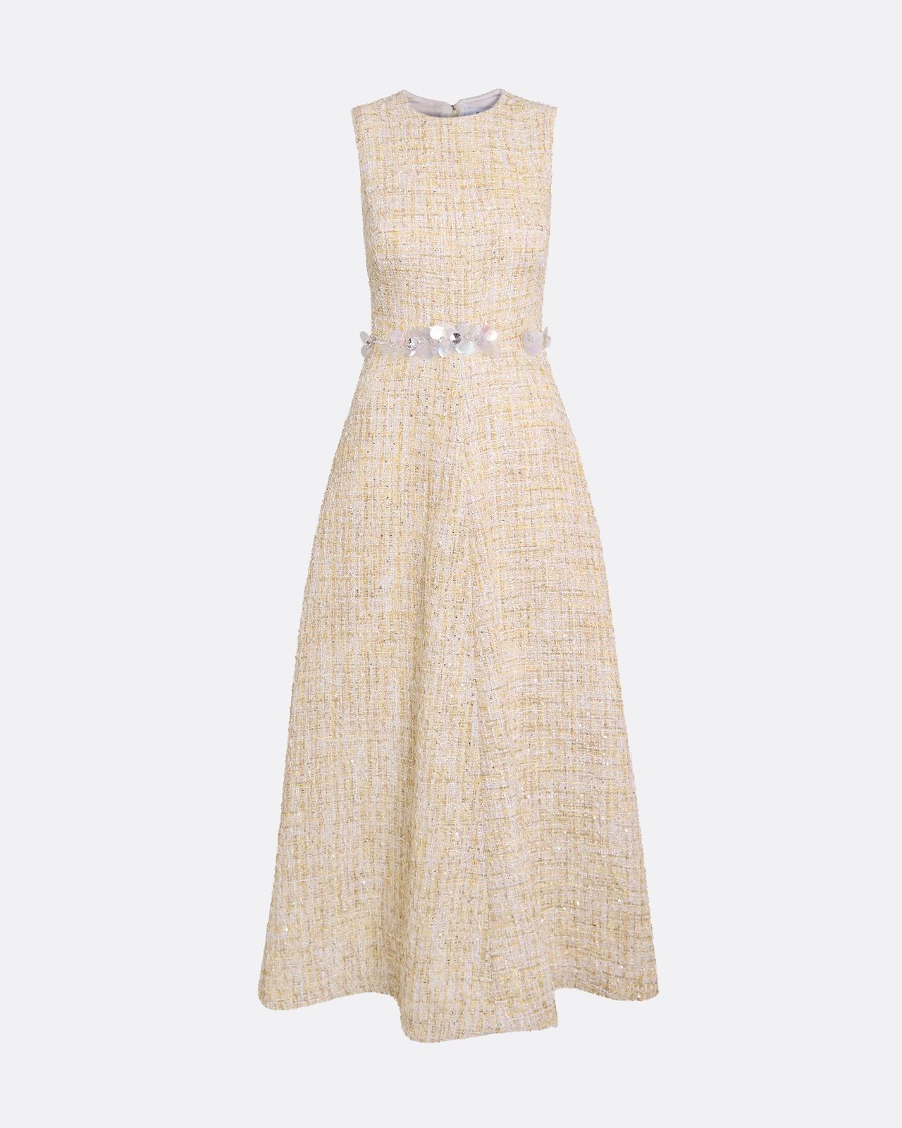 Maisie Midi Dress In Tweed