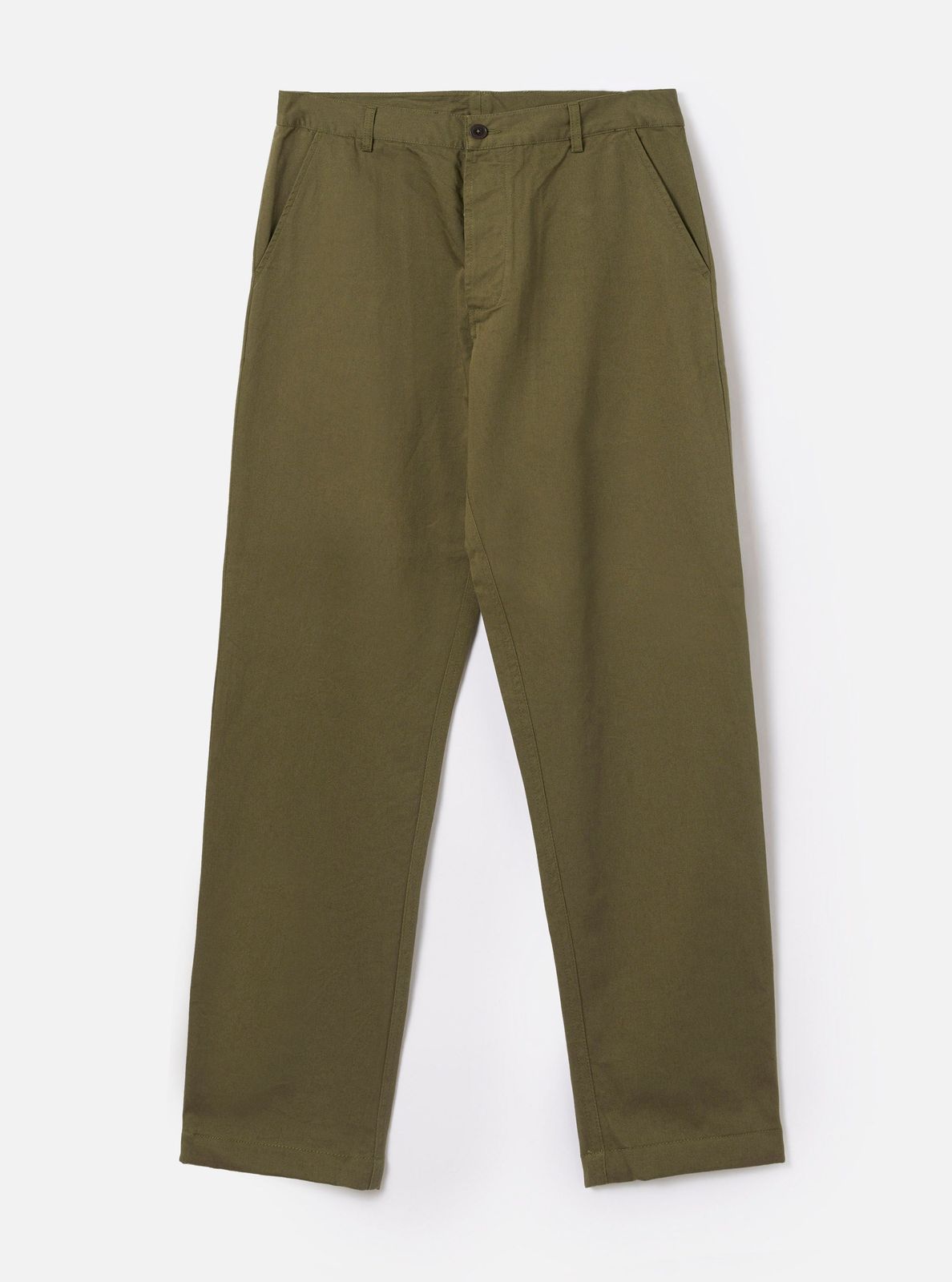 Light Olive Twill Military Chino