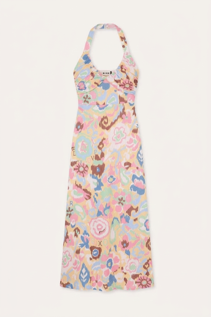 Ilyana - Ikat Bloom Yellow