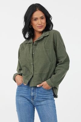 Brodie Baby Cord Short Utility Jacket