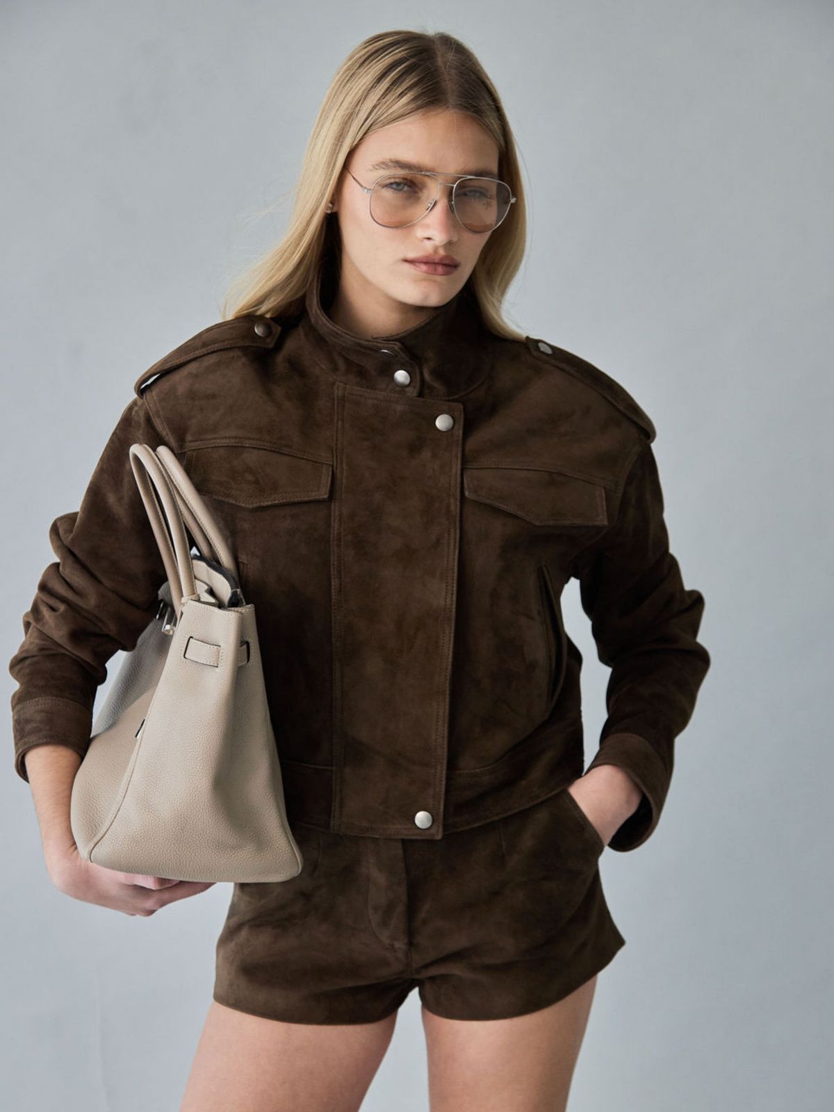 The Laura Suede Jacket