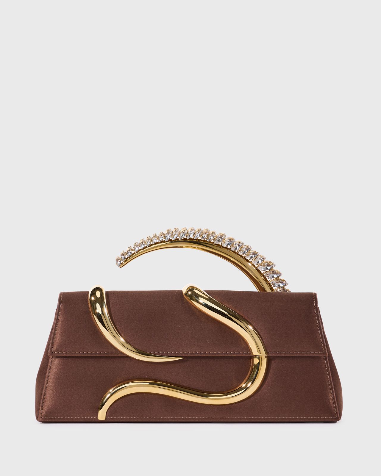 Brown Aura Clutch