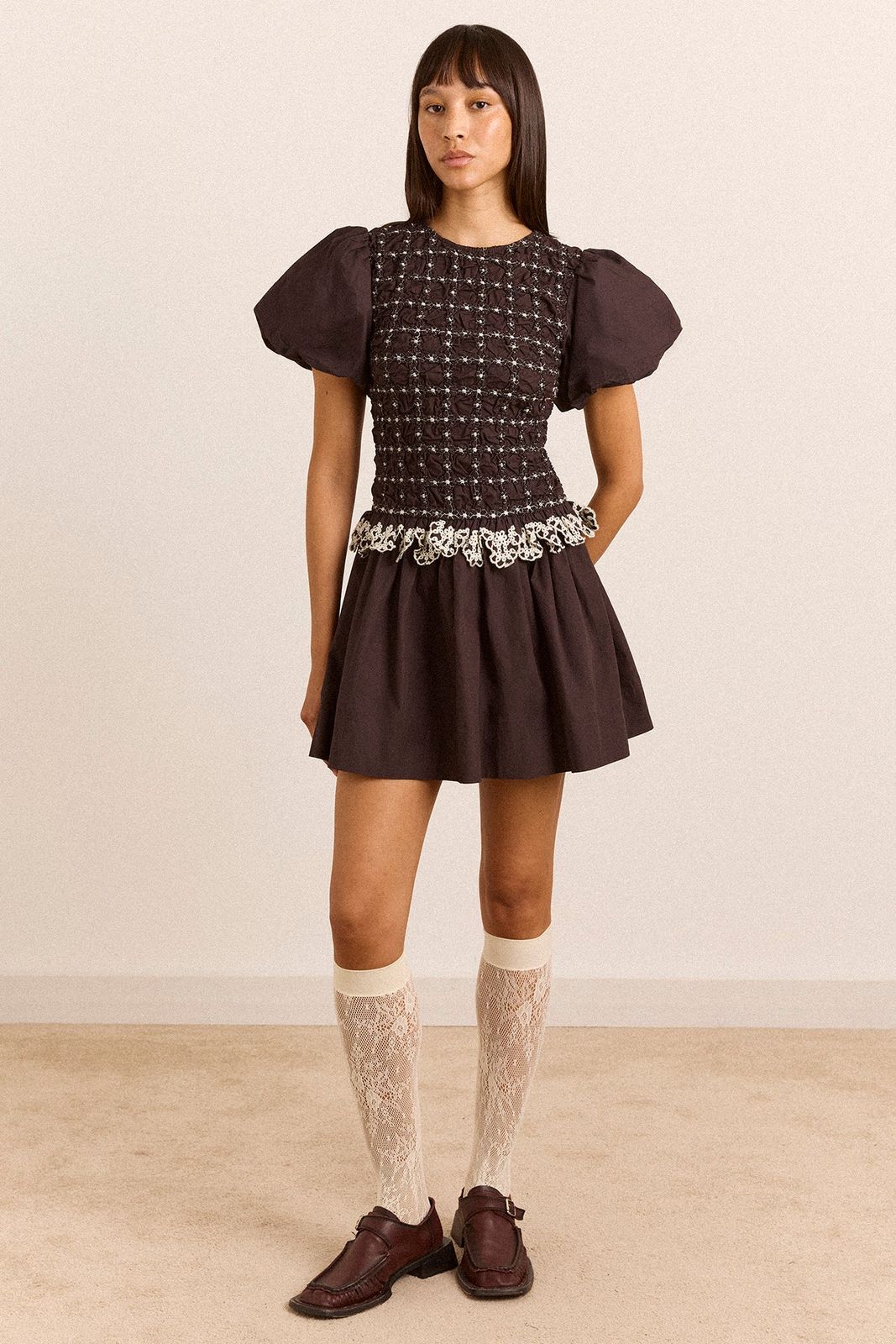 Audrey Mini Dress - Black