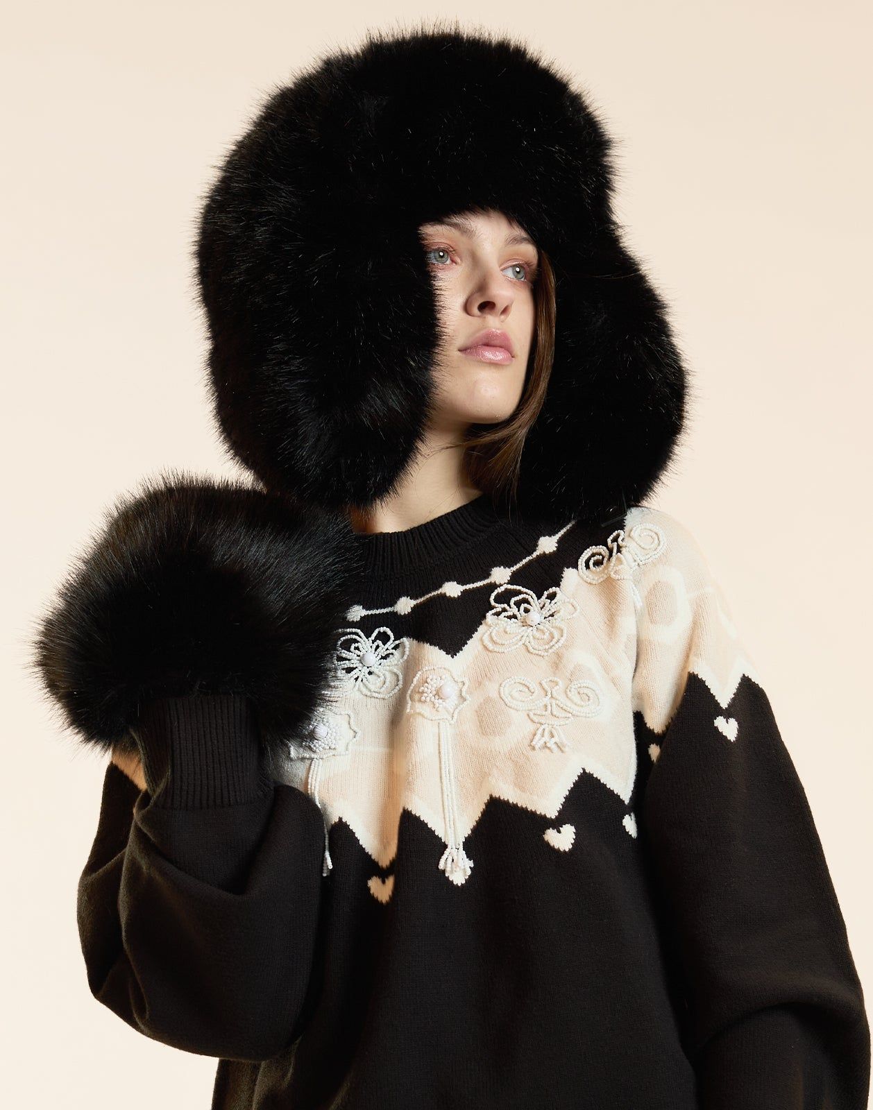 Snow Bunny Trapper Hat