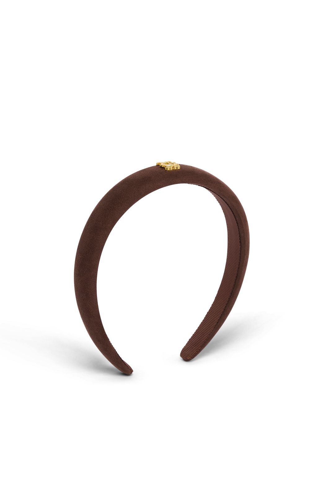 Suede Headband (Chocolate)