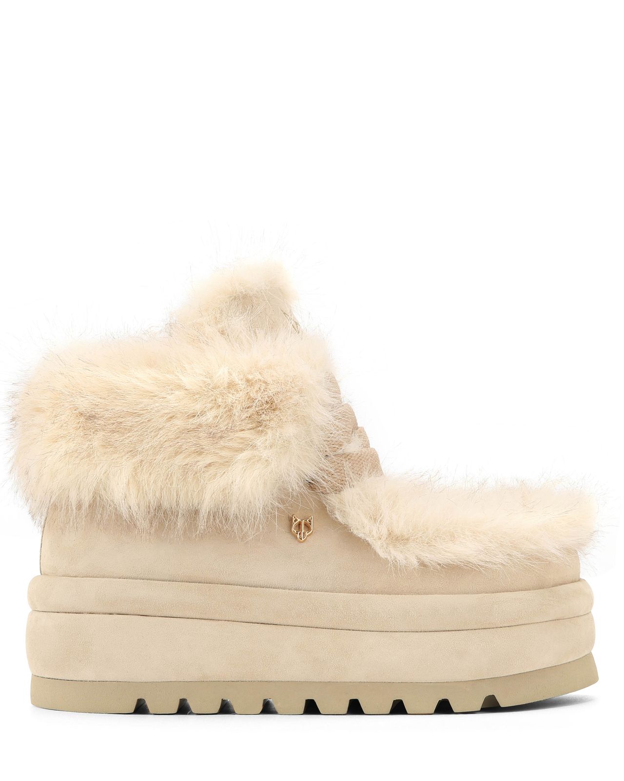 Bambi Ice Faux Fur/Suede
