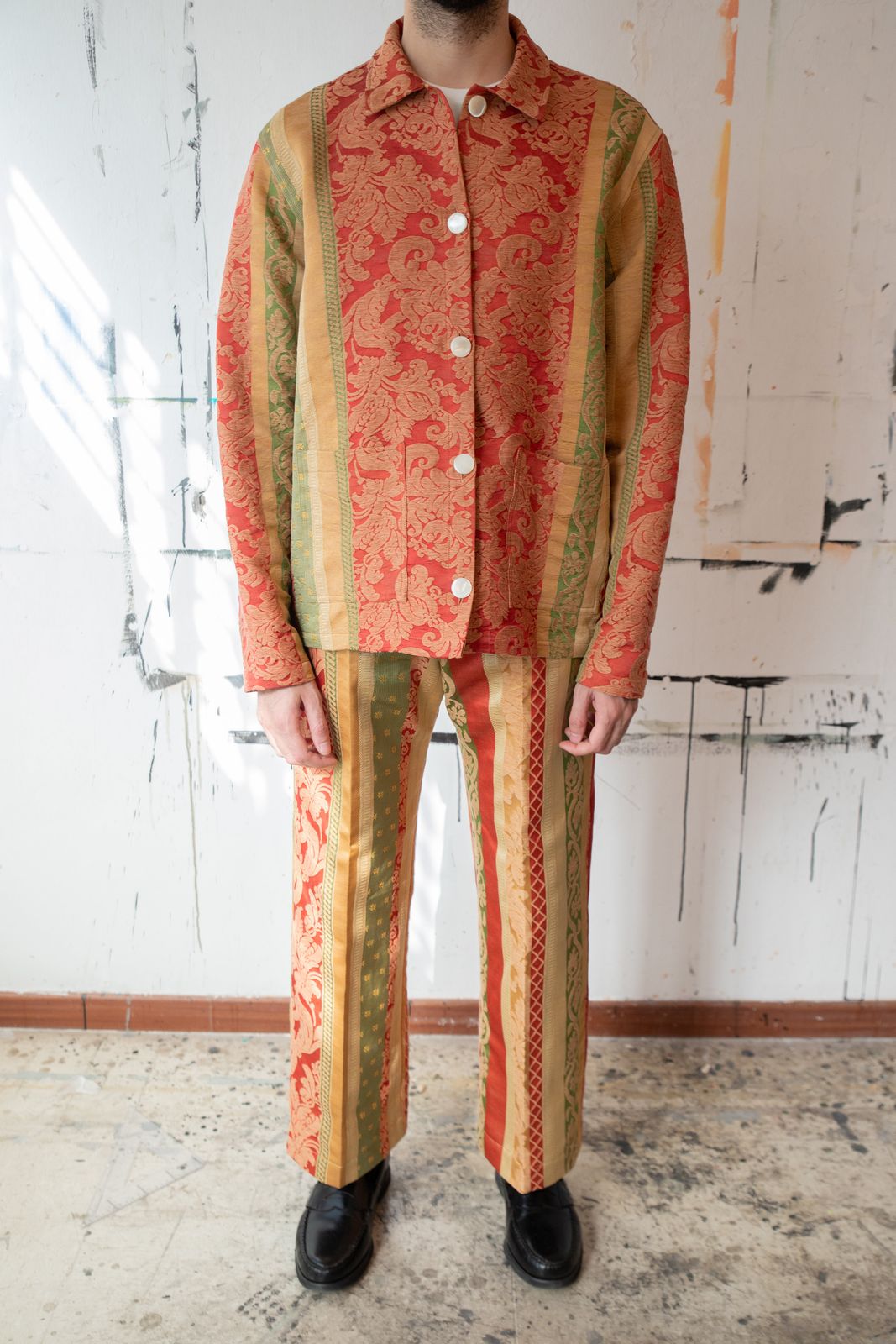 Antique Curtain Overshirt