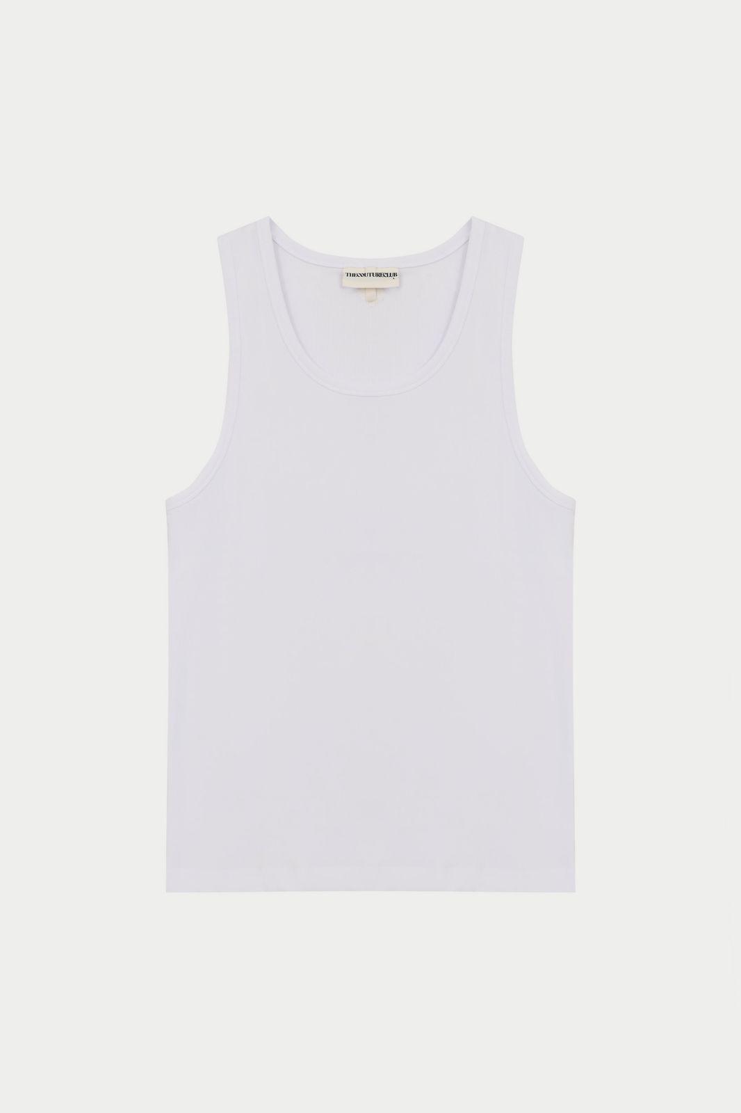 RIBBED VEST - WHITE