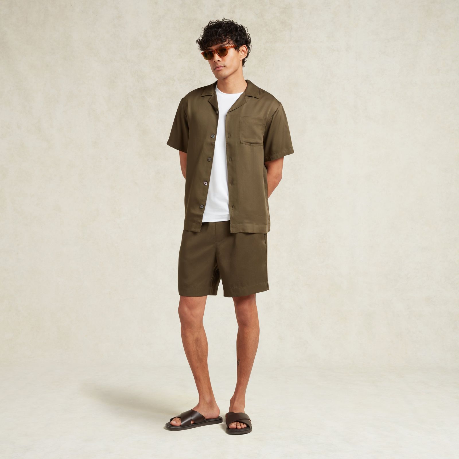 TENCEL™ SHIRT - KHAKI