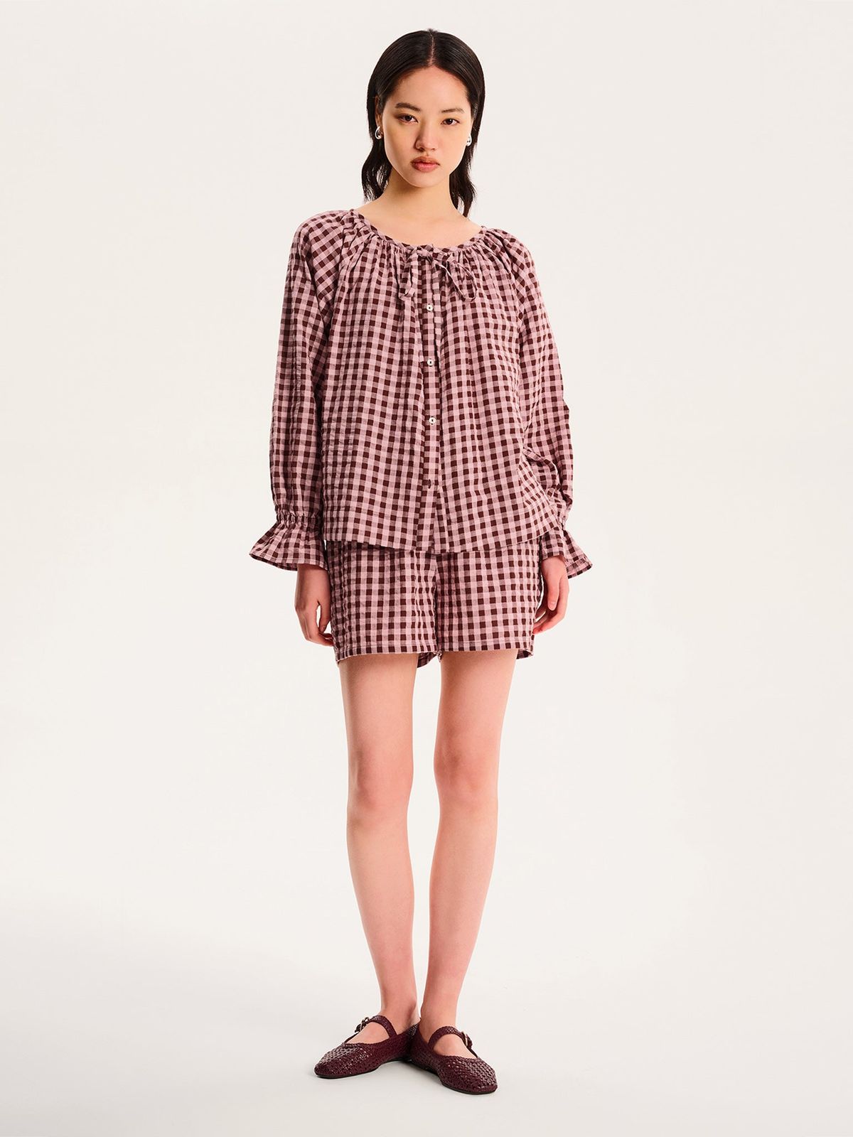 Dianne Gingham Shirt