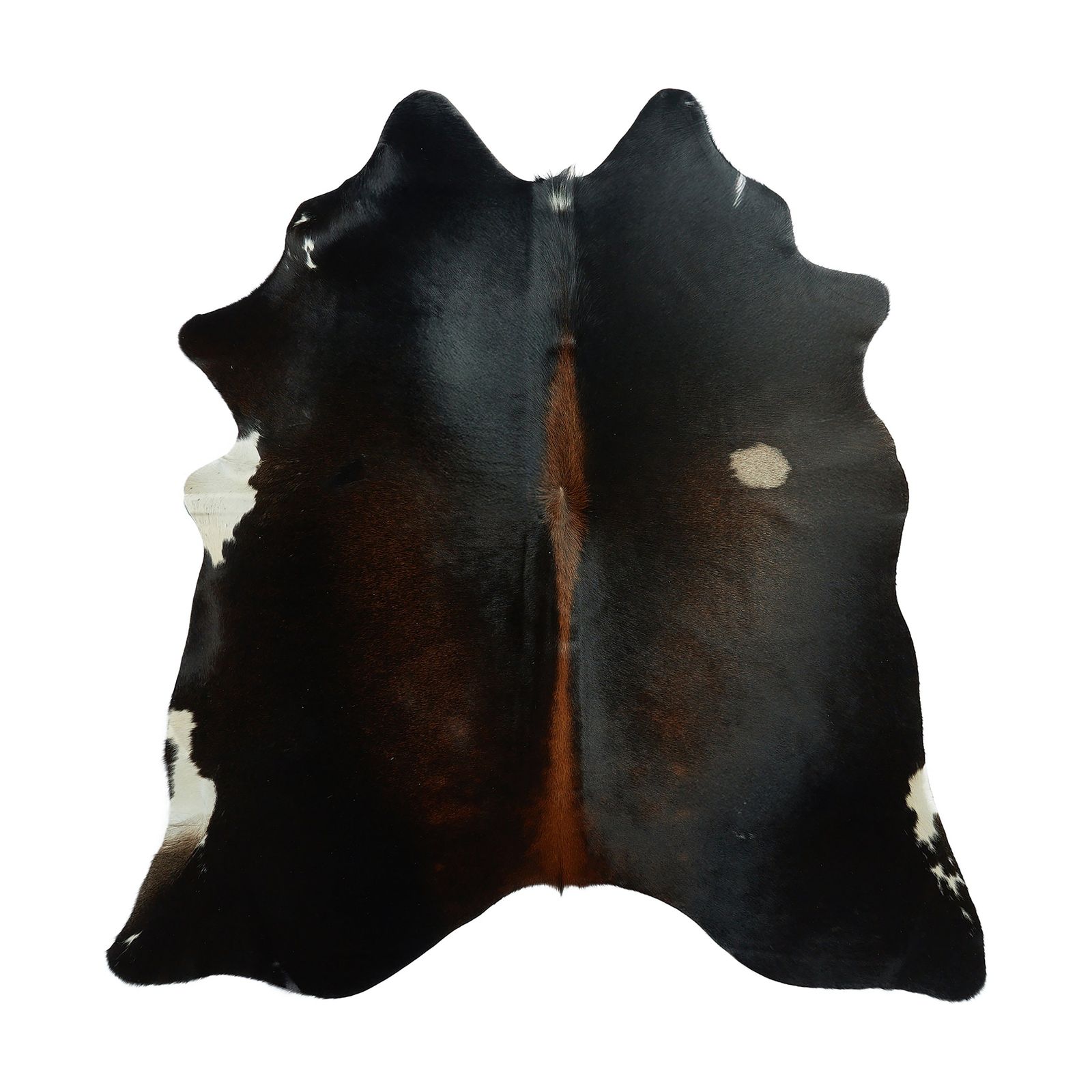 Cowhide Rug - Alpine Brown (190cm x 190cm)