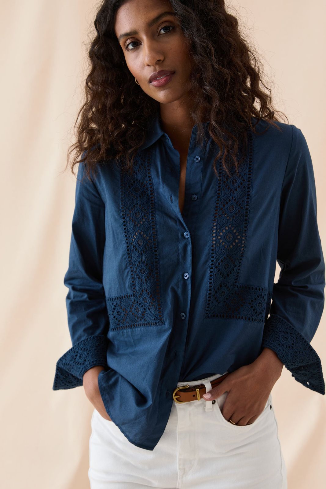 Newhaven Broderie Shirt