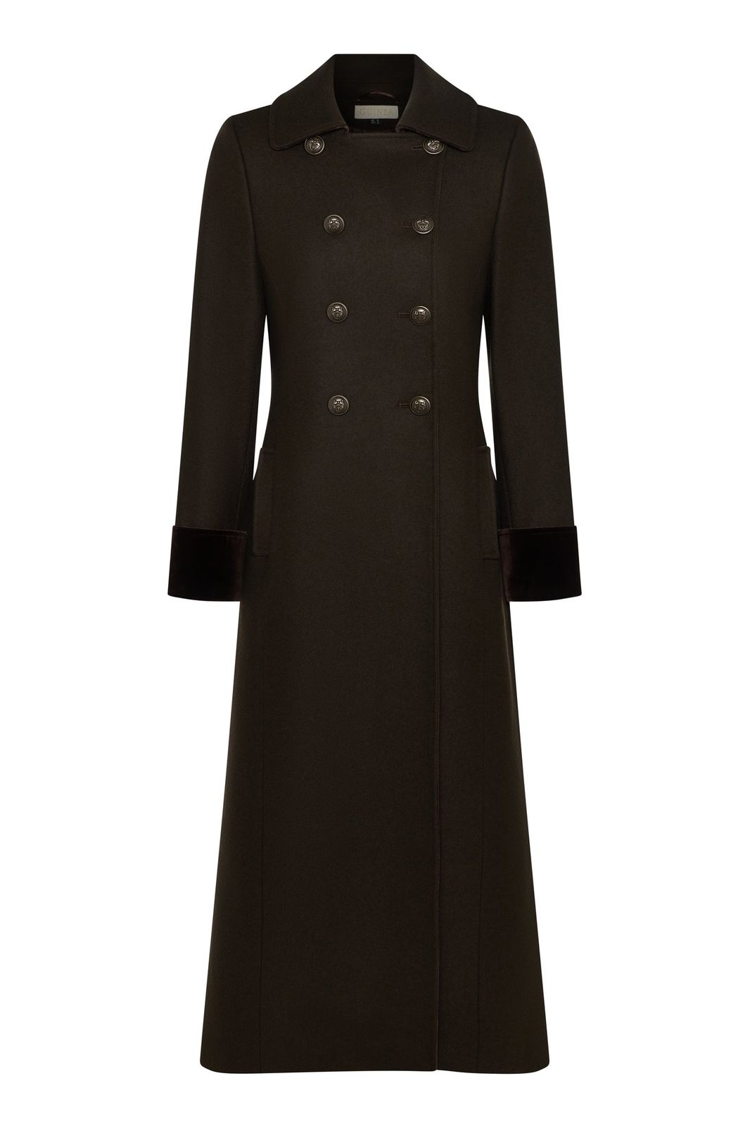 Trench Coat – Forest Brown - Velvet Cuff - Limited Edition