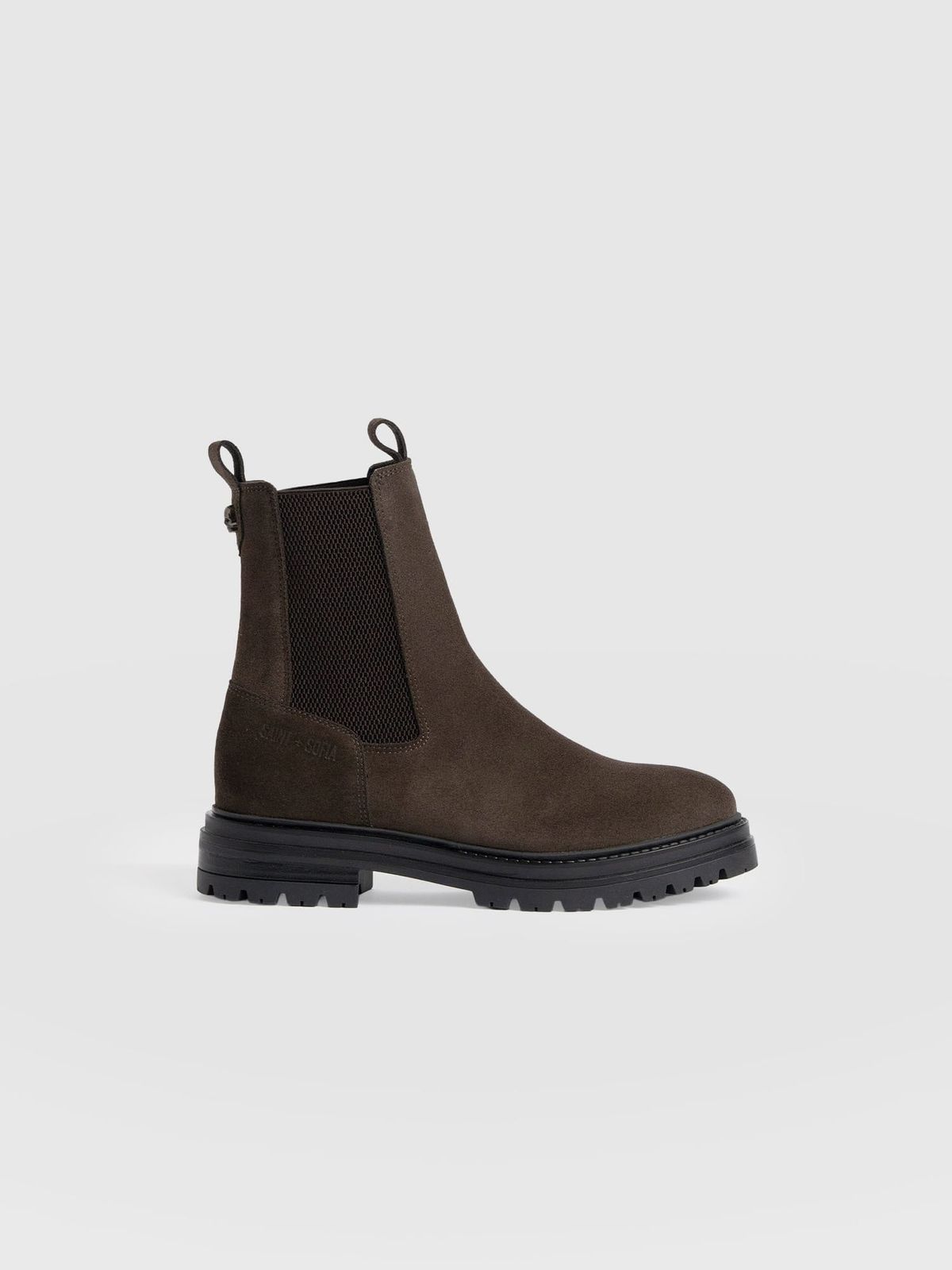 Carnaby Chelsea Boot - Chocolate Suede