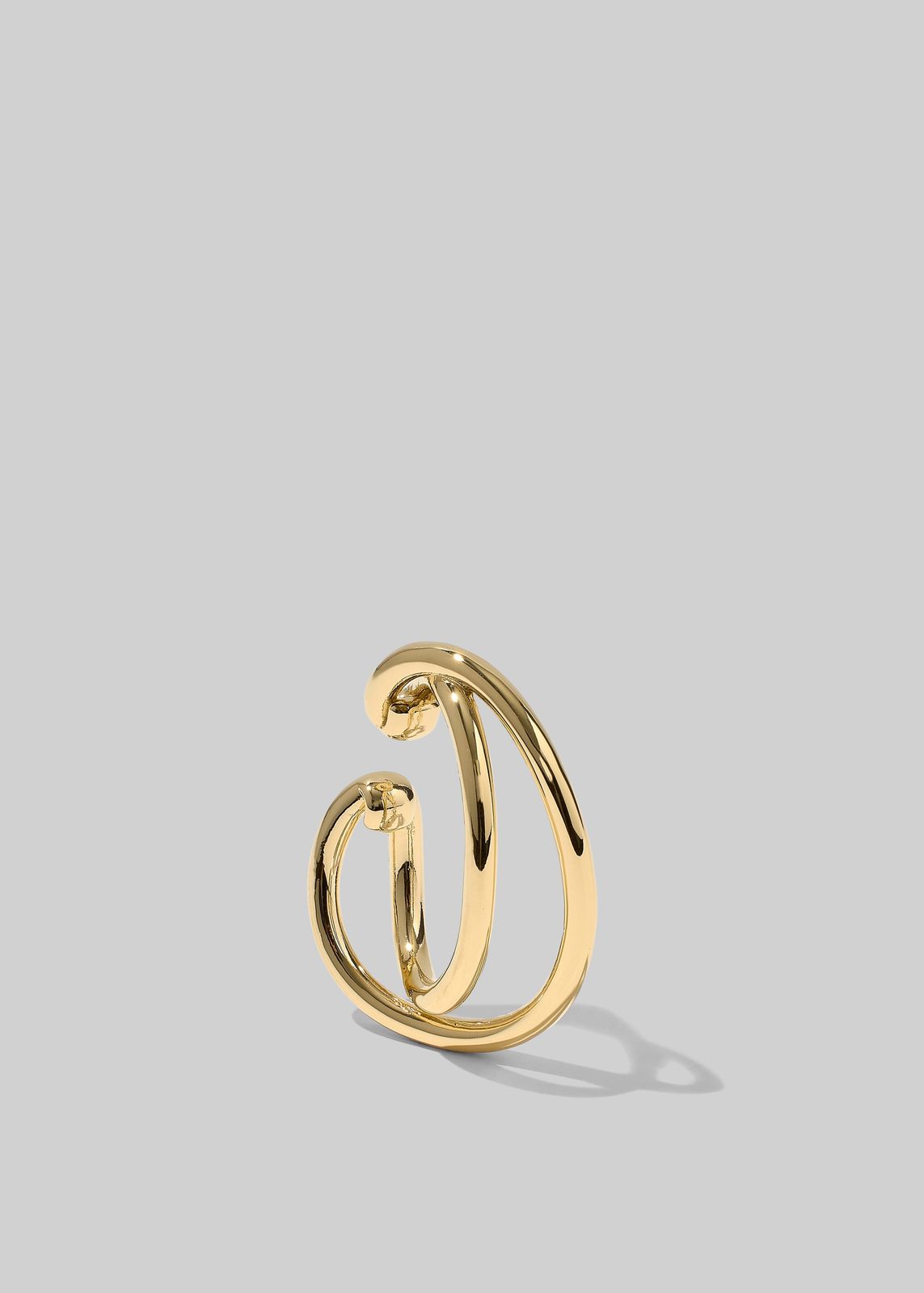 Otiumberg Dual Curve Ear Cuff - Gold