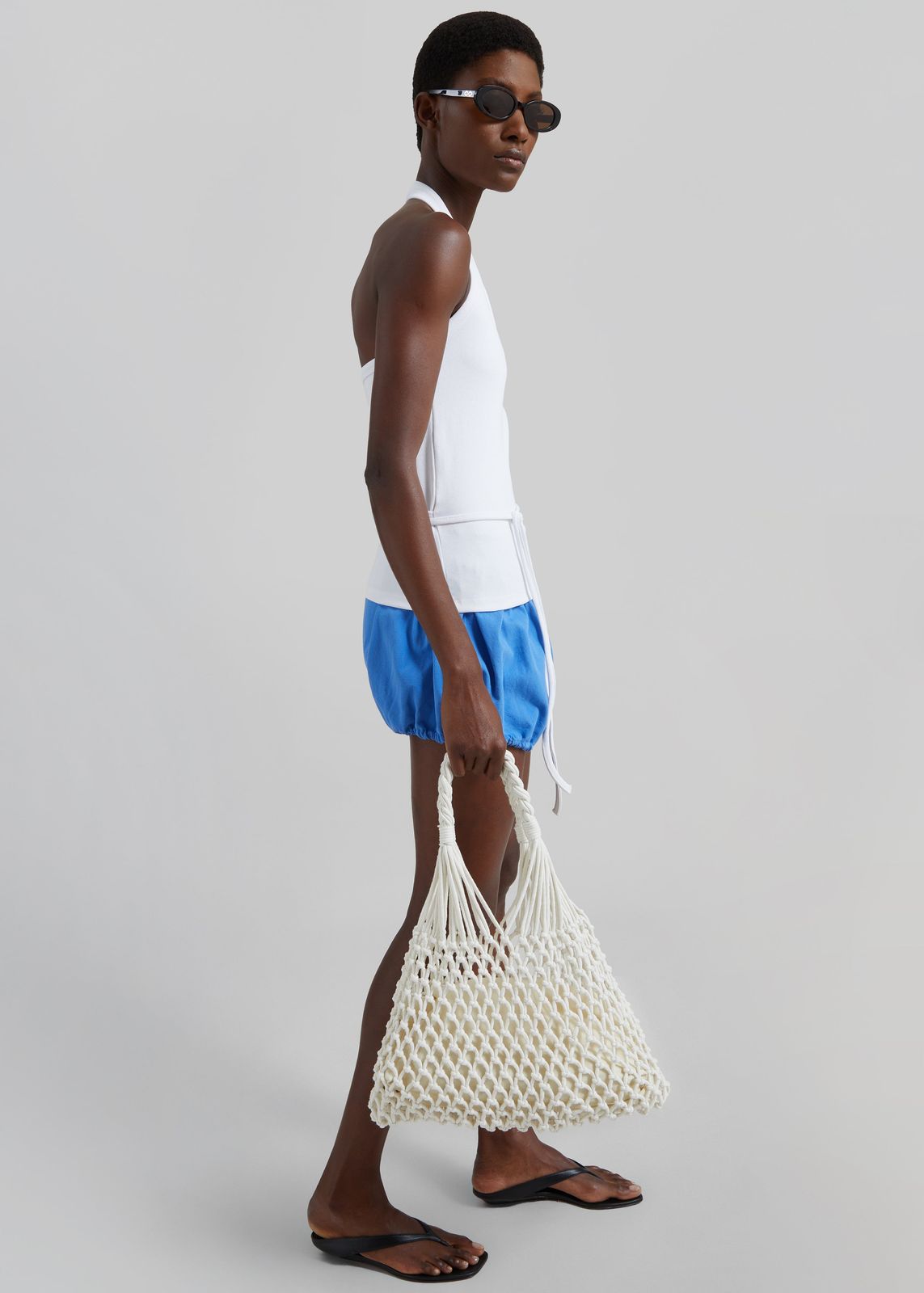 Naia Macrame Bag - Ecru