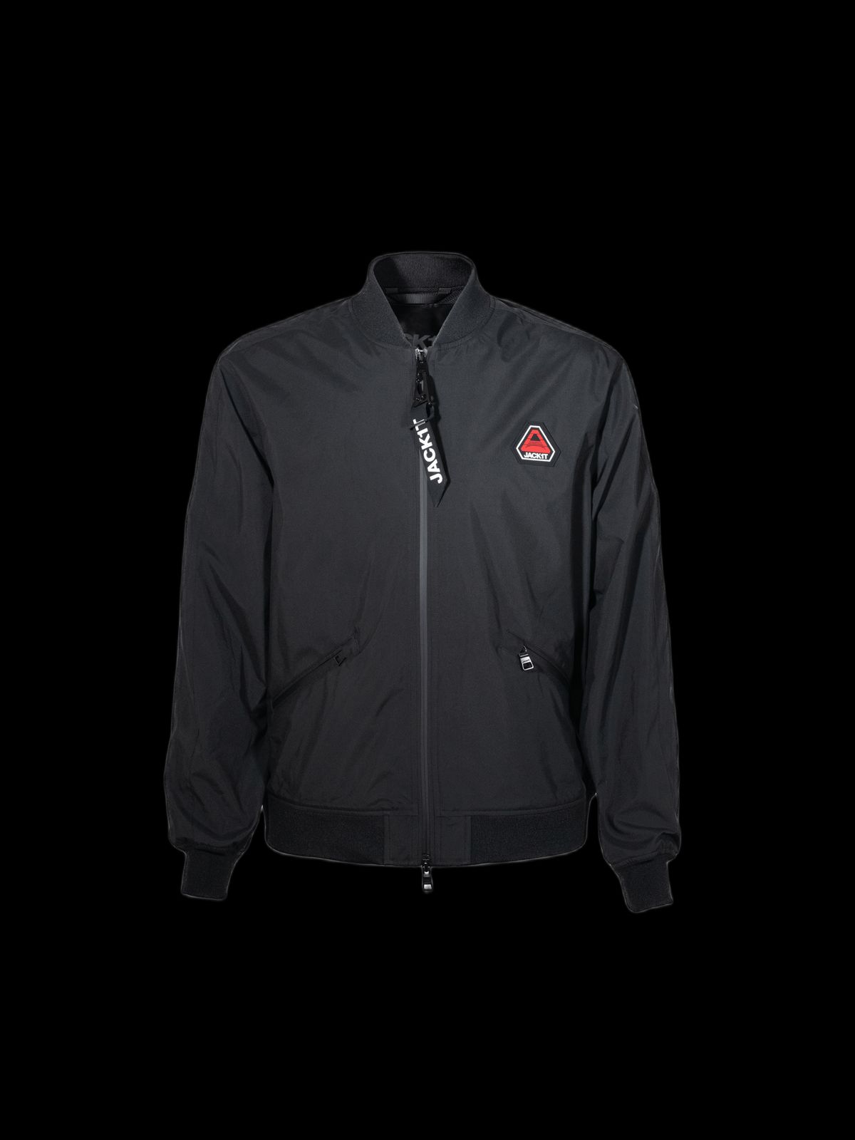 Oberon Tech Bomber Jacket Black
