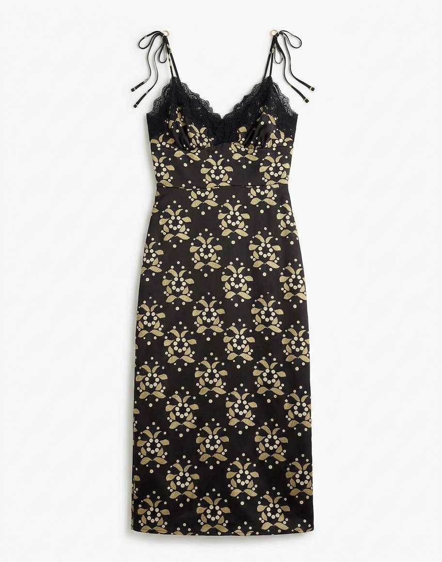 Gold Filigree Dress