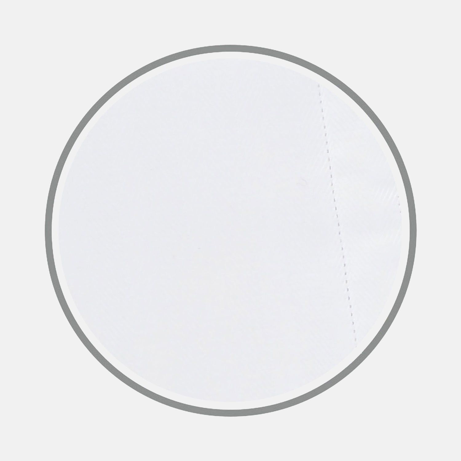 White Herringbone Sea Island Quality Cotton Fabric
