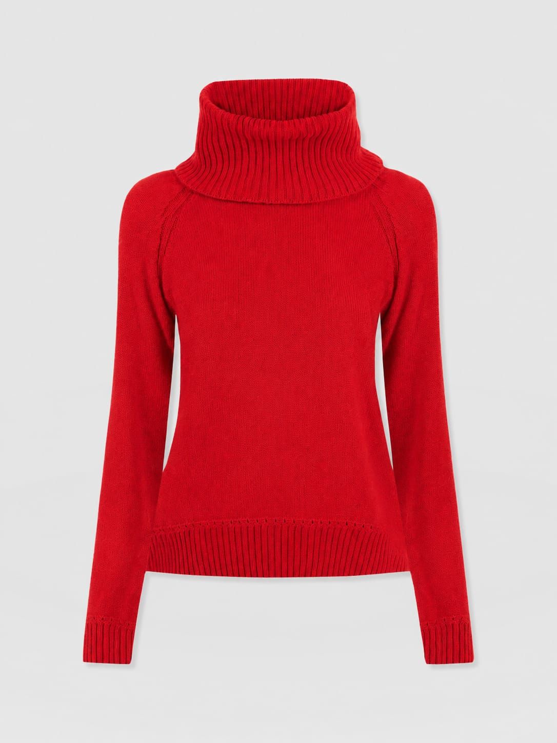 Oxford Cashmere Jumper - Red
