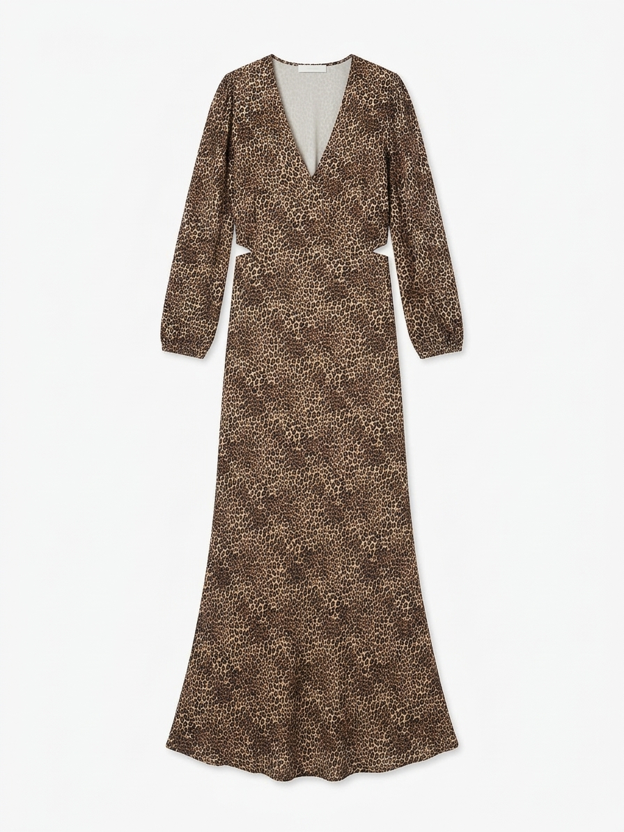 Bergamot Dress In Cheetah