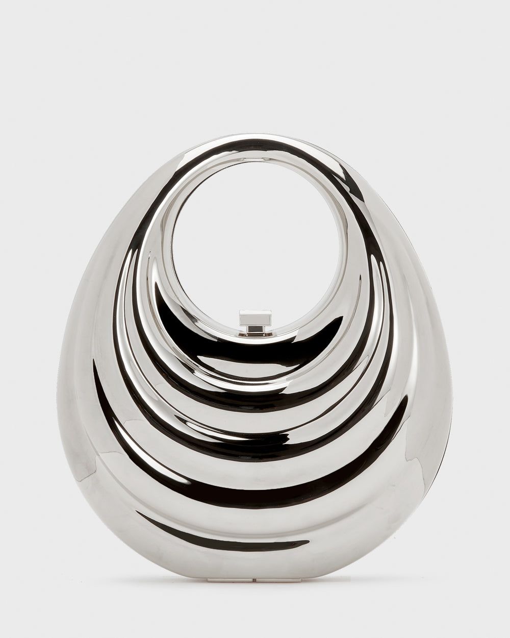 Silver Plated Metal Meleni Bag