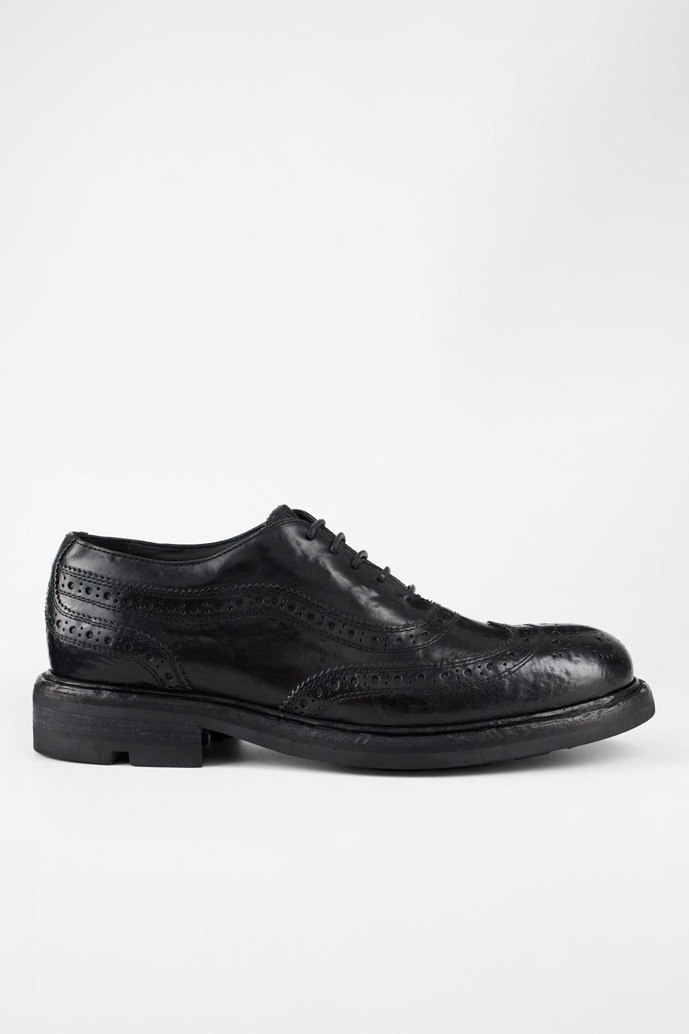 LENNOX urban-black brogue oxford shoes.