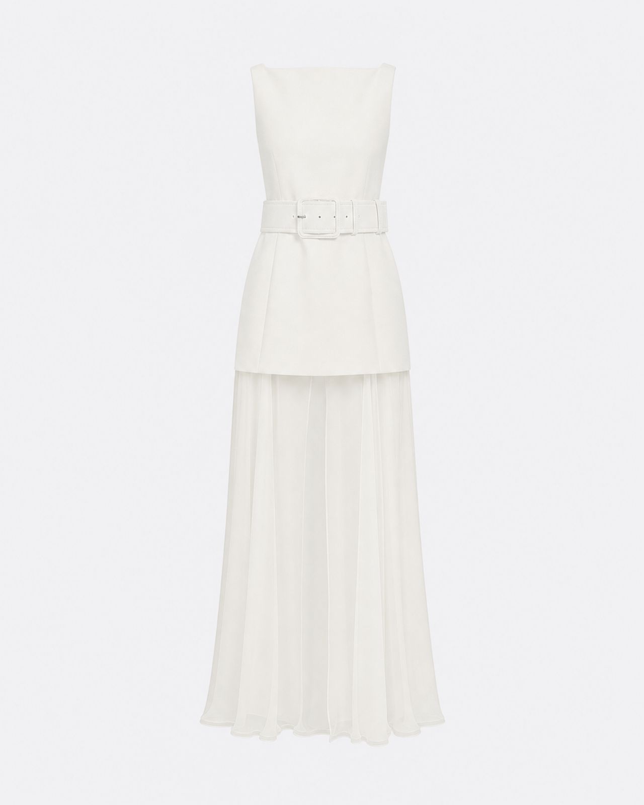 Minna Long Dress In Ivory