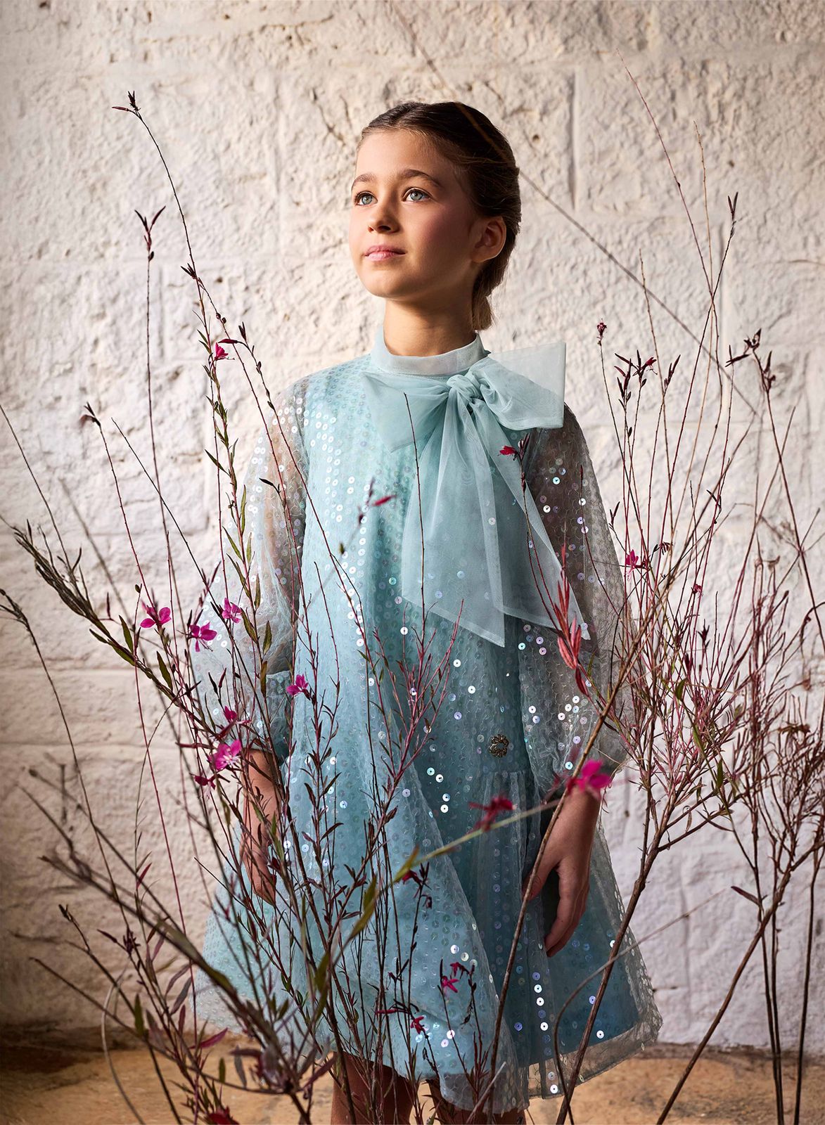 Sequined Tulle Dress