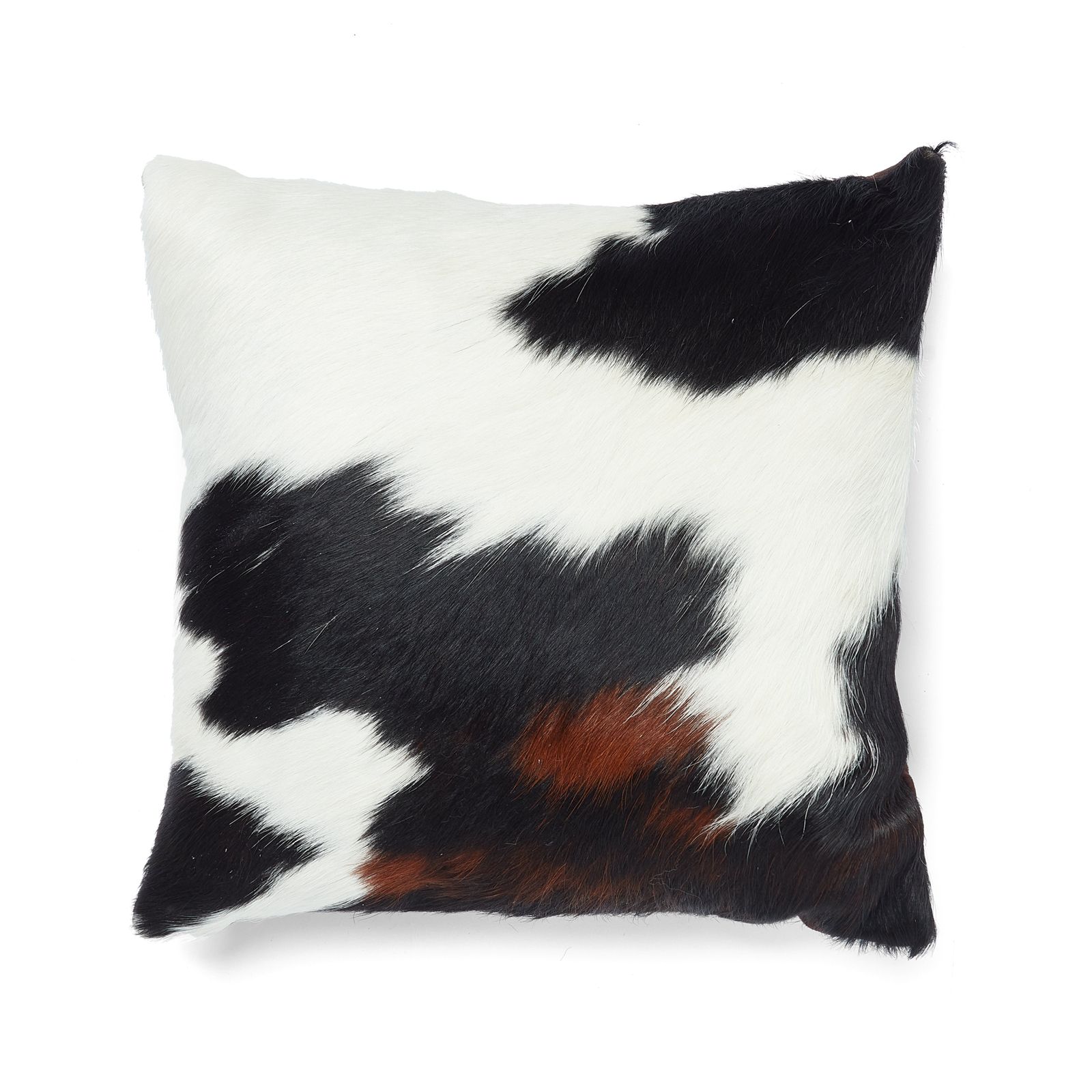 Cowhide Cushion Tricolour - Medium