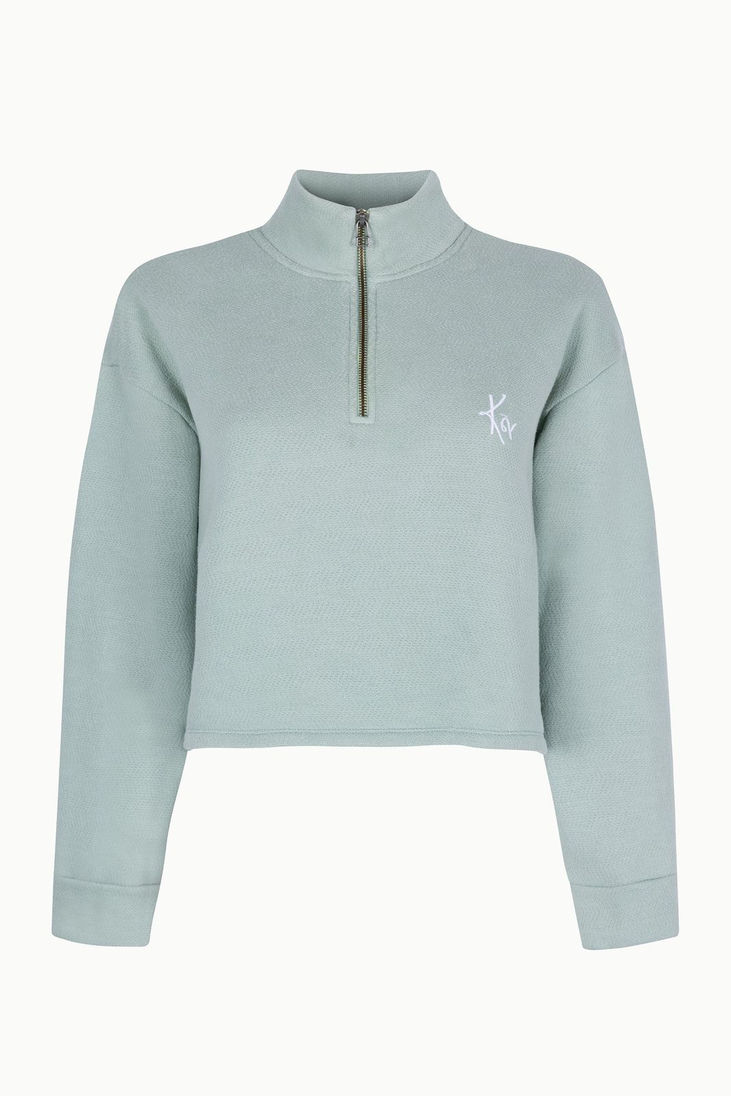 The Kōr Quarter Zip made from Deadstock Fabrics